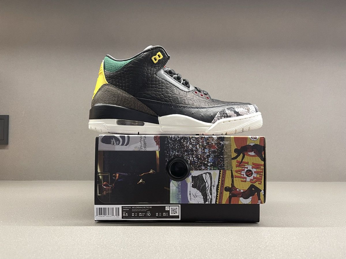 Jordan Brand Jordan 3 Retro SE Animal Instinct 2.0 Size US 8.5 / EU 41-42 - 4 Thumbnail