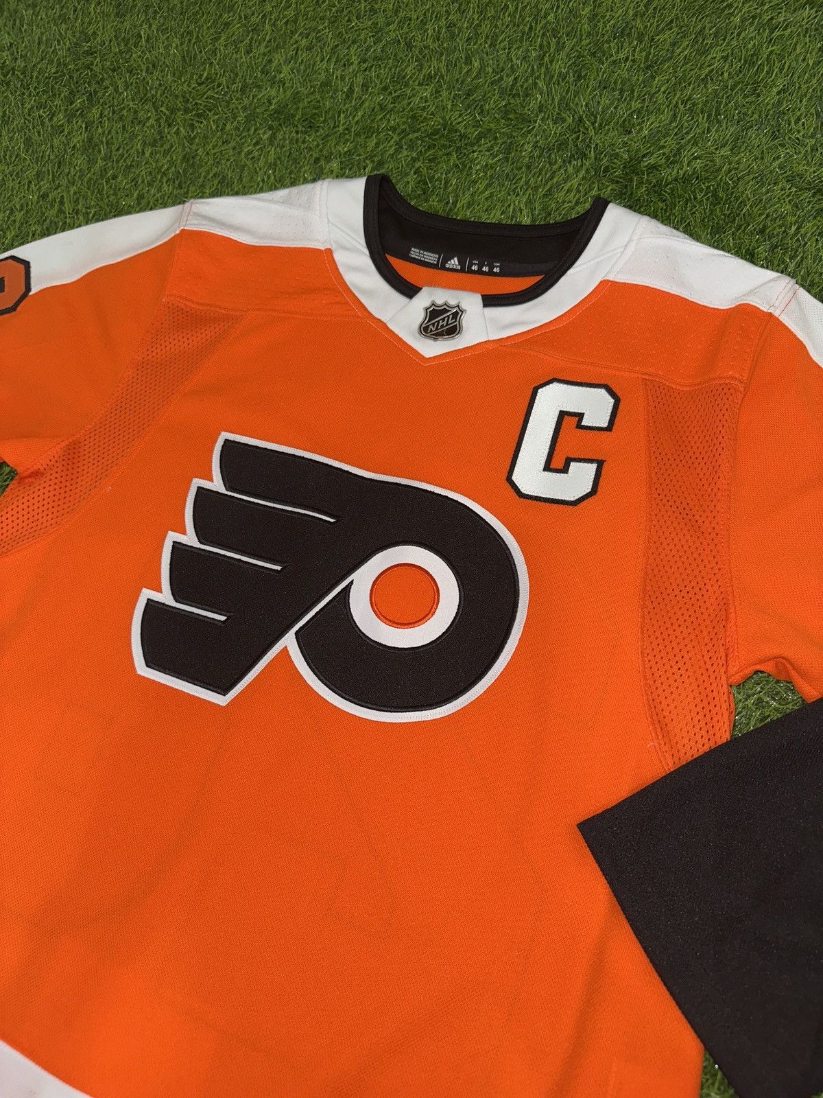 NHL Nhl adidas philadelphia flyers claude giroux jersey size 46 Size US L / EU 52-54 / 3 - 3 Thumbnail