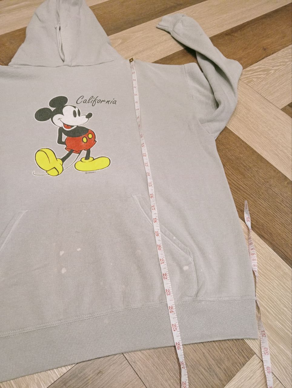 Vintage VINTAGE VELVA SHEEN MICKEY CALIFORNIA HOODIE - SIZE XL Size US XL / EU 56 / 4 - 9 Thumbnail