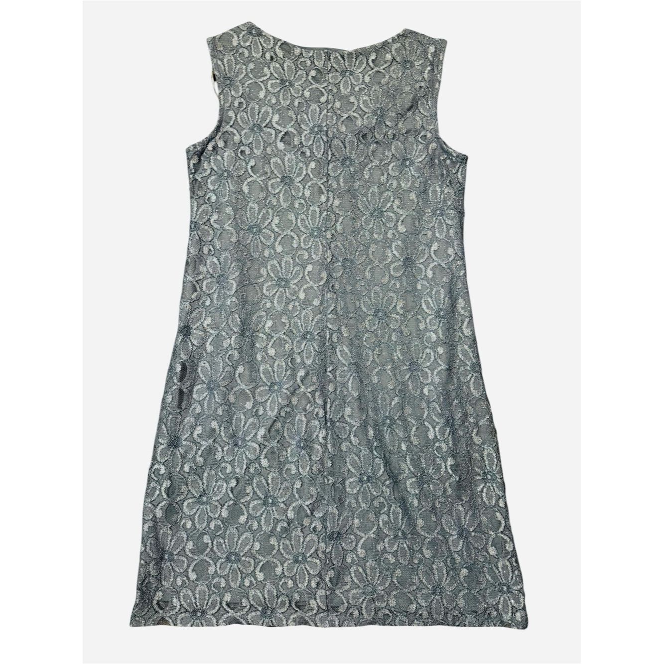 Other NWT New R&M Richards Beaded Dress And Flyaway Jacket Grey S Size L / US 10 / IT 46 - 3 Thumbnail