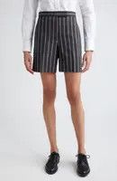o1s22i1n0924 Striped Tailoring Shorts in Grey