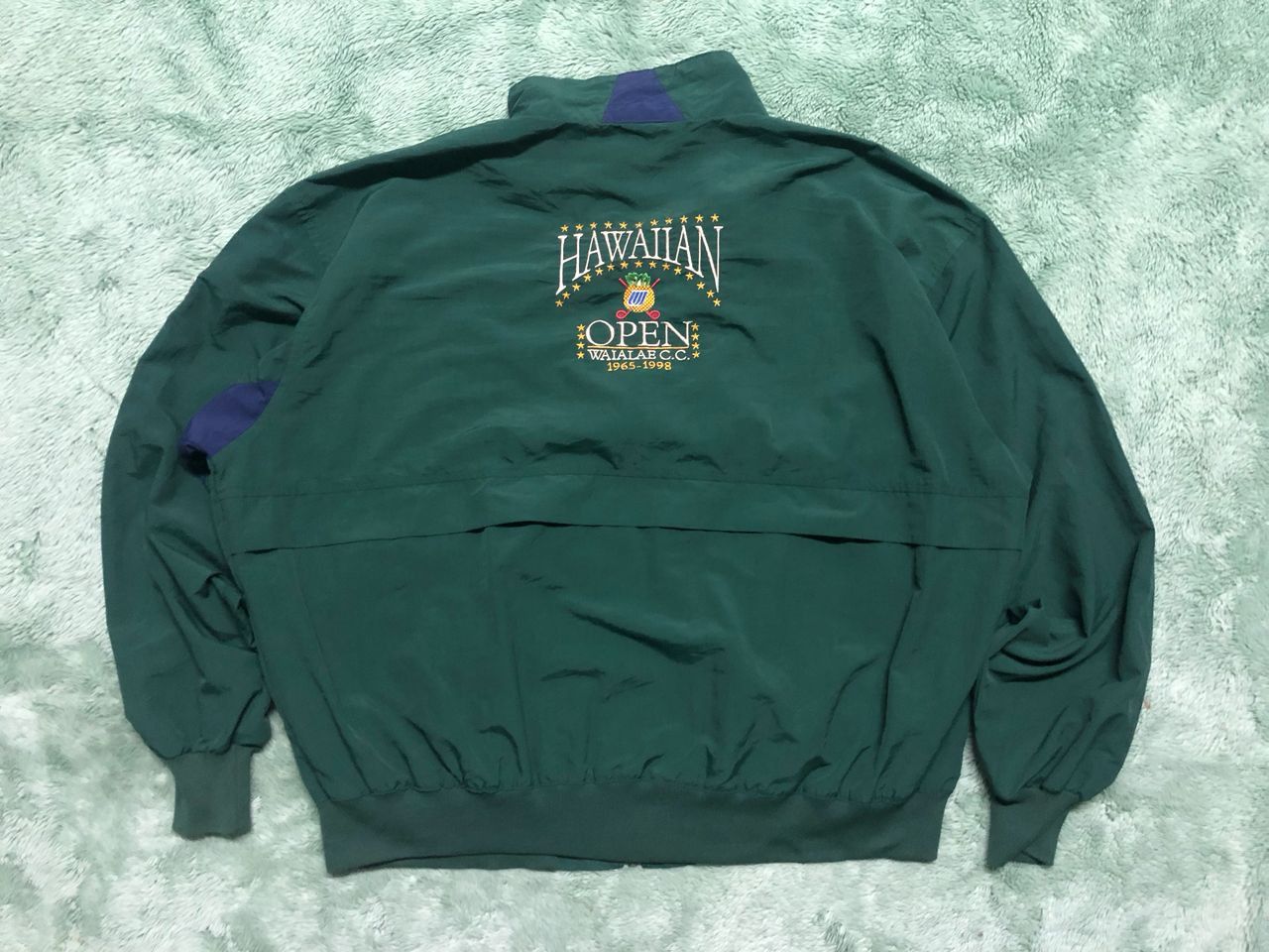Vintage VINTAGE 1998 HAWAIIAN OPEN WAIALAE CC LIGHT JACKET OVERSIZED Size US XXL / EU 58 / 5 - 2 Thumbnail