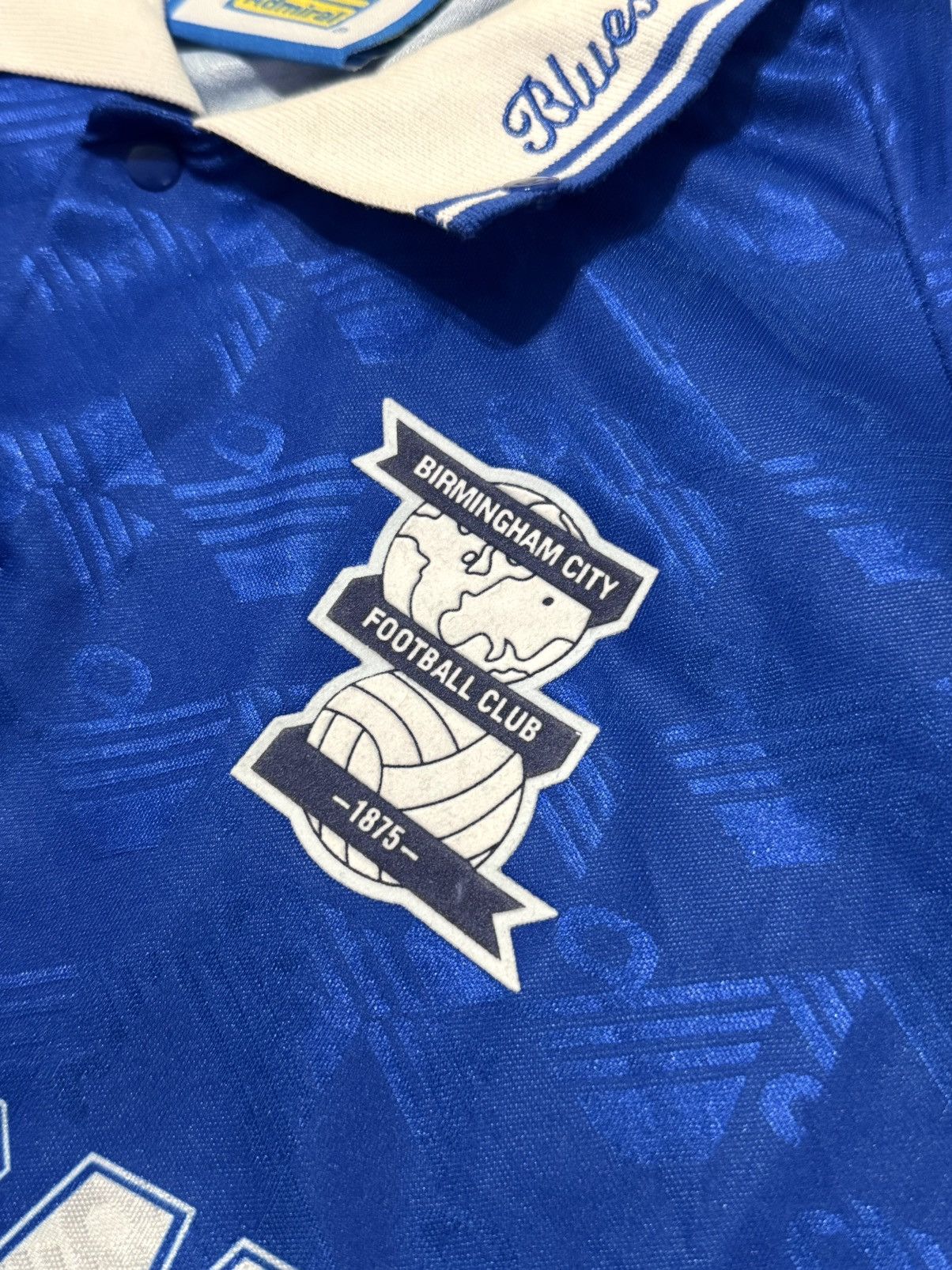Vintage 🔷Retro Admiral Birmigham City 1993/94 Soccer jersey🔷 Size US M / EU 48-50 / 2 - 6 Thumbnail