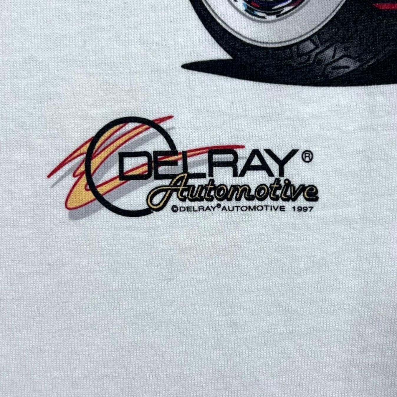 Vintage VINTAGE Screen Stars Bad Company T-Shirt White L Mens Graphic Print 1997 Delray Hot Rod Biker Ireland Size US L / EU 52-54 / 3 - 3 Thumbnail