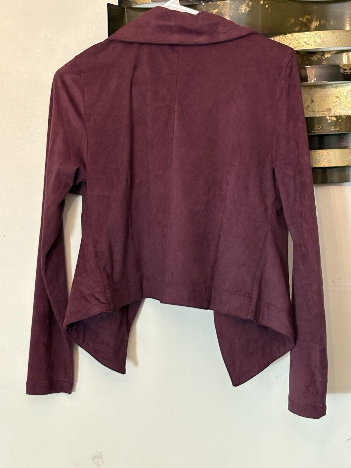 Other Romeo & Juliet Couture Faux Suede Cropped Cardigan Medium Size M / US 6-8 / IT 42-44 - 3 Thumbnail