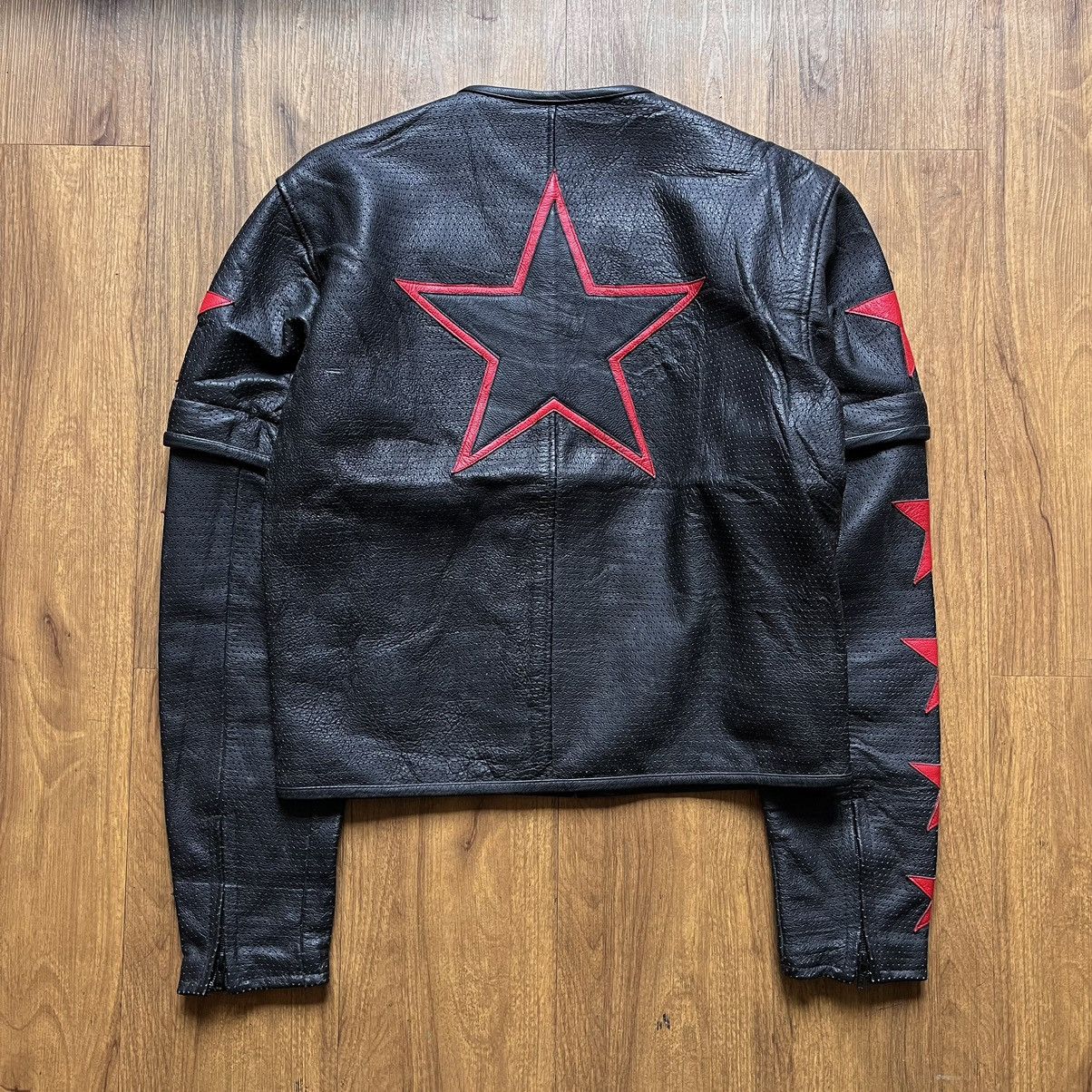 Japanese Brand × Kadoya Kadoya Black Horse Star Leather Jacket Size US L / EU 52-54 / 3 - 2 Thumbnail