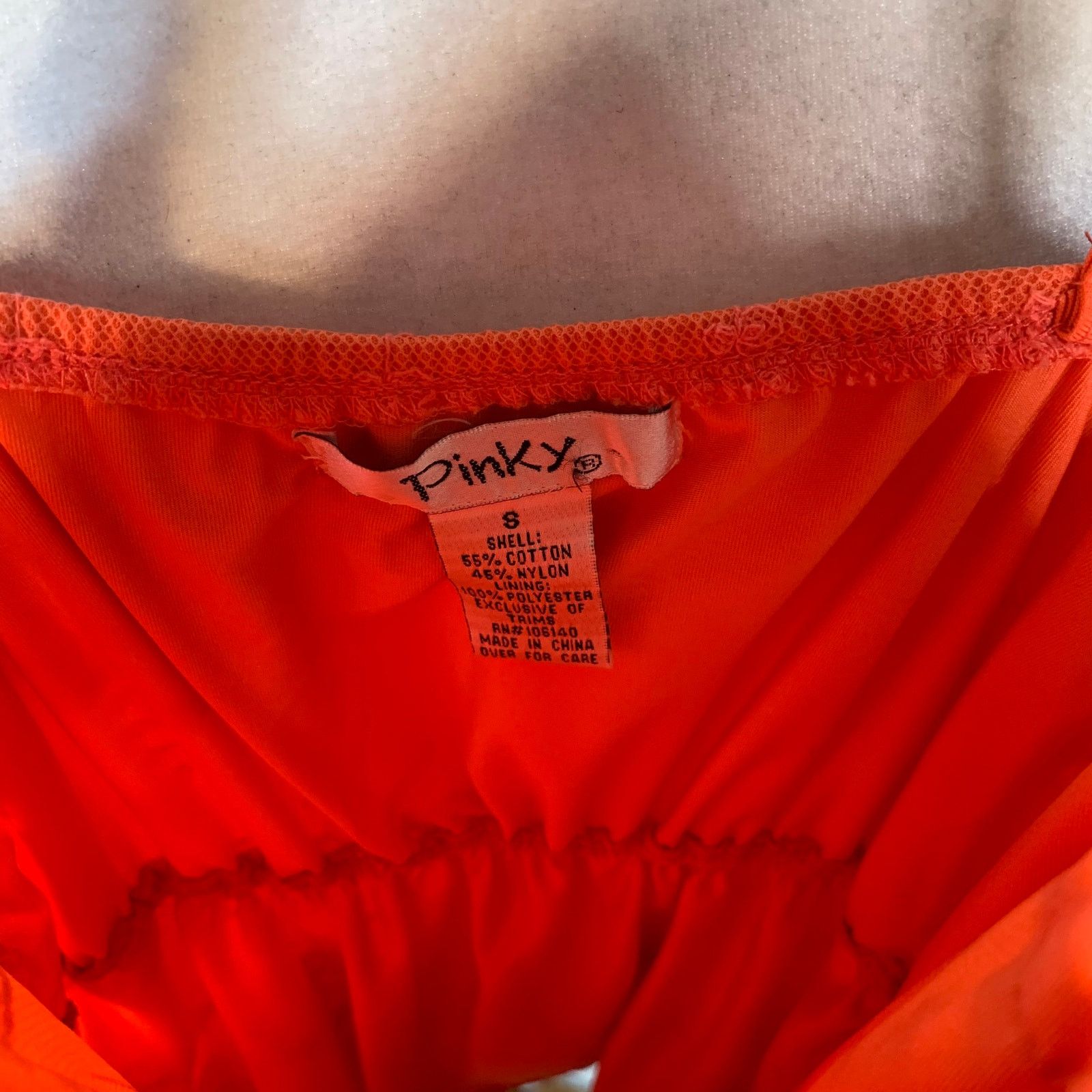 Other Women’s orange lace dress size S Size S / US 4 / IT 40 - 7 Thumbnail
