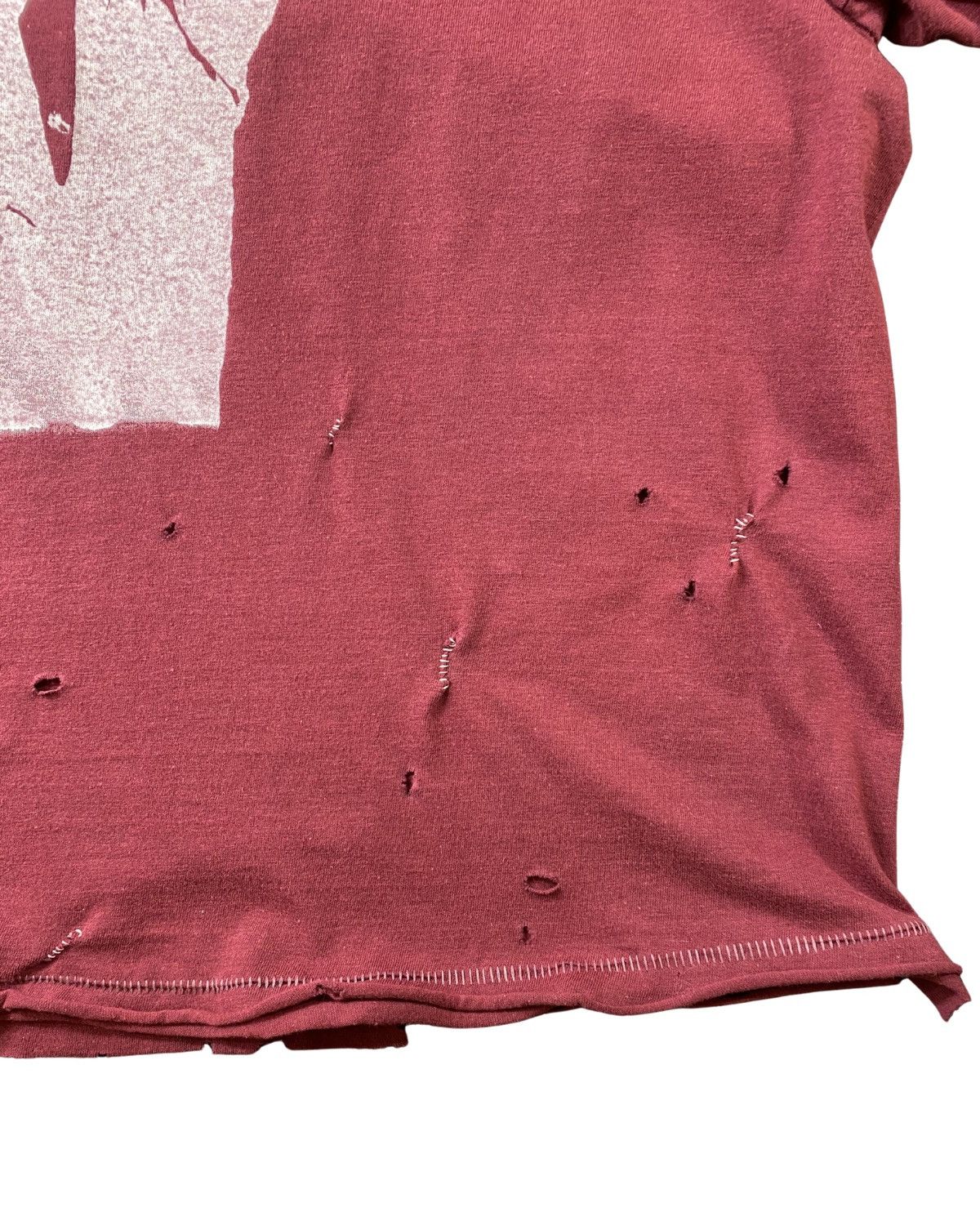 Band Tees Vintage-washed Faded and Distressed Lou Reed Band T Shirt Size US L / EU 52-54 / 3 - 7 Thumbnail