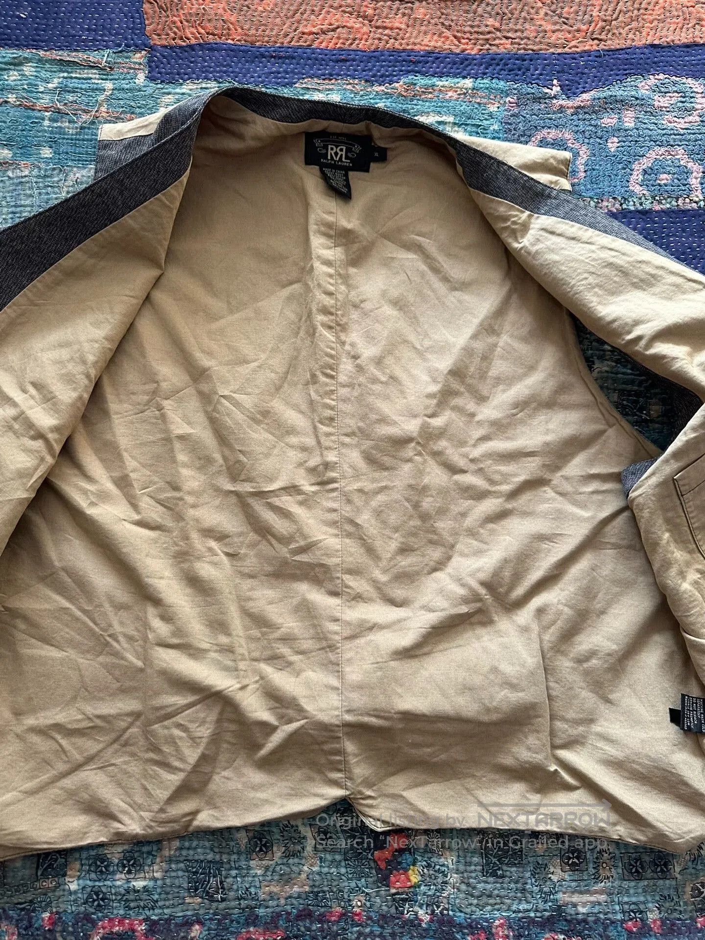 RRL Ralph Lauren rrl salt and pepper vest in xl. Size US XL / EU 56 / 4 - 5 Thumbnail