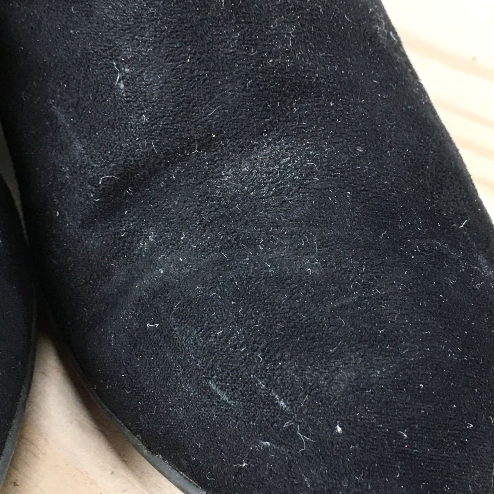 Dolce Vita Dolce Vita Sock Boots Womens 8.5 Tall Over The Knee Black Fabric Side Zip Heels Boot Size US 9 / IT 39 - 4 Thumbnail