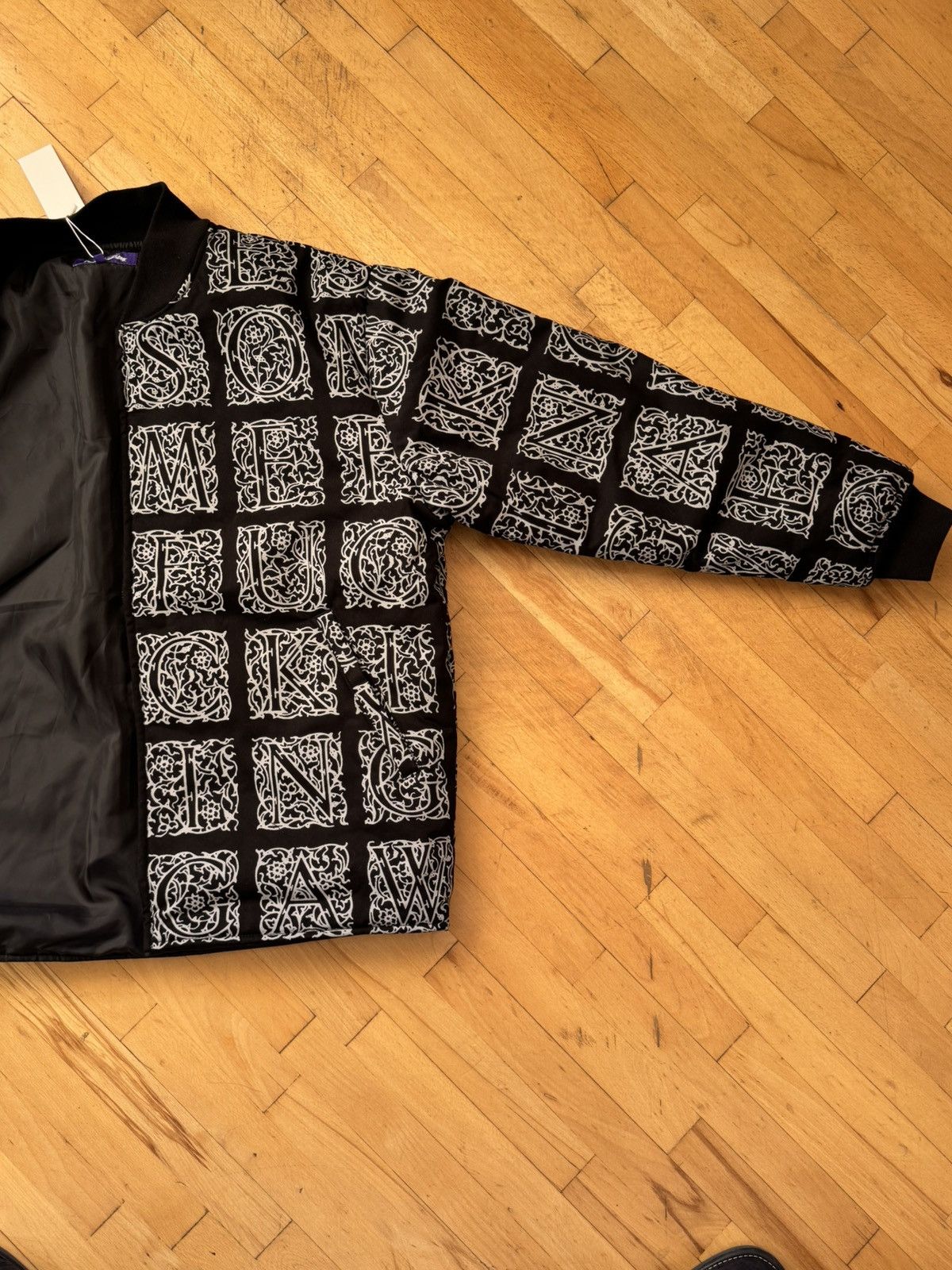 Fucking Awesome Fucking Awesome Jacket – Gothic Letter Print (XL, Fits M/L) Size US L / EU 52-54 / 3 - 4 Thumbnail