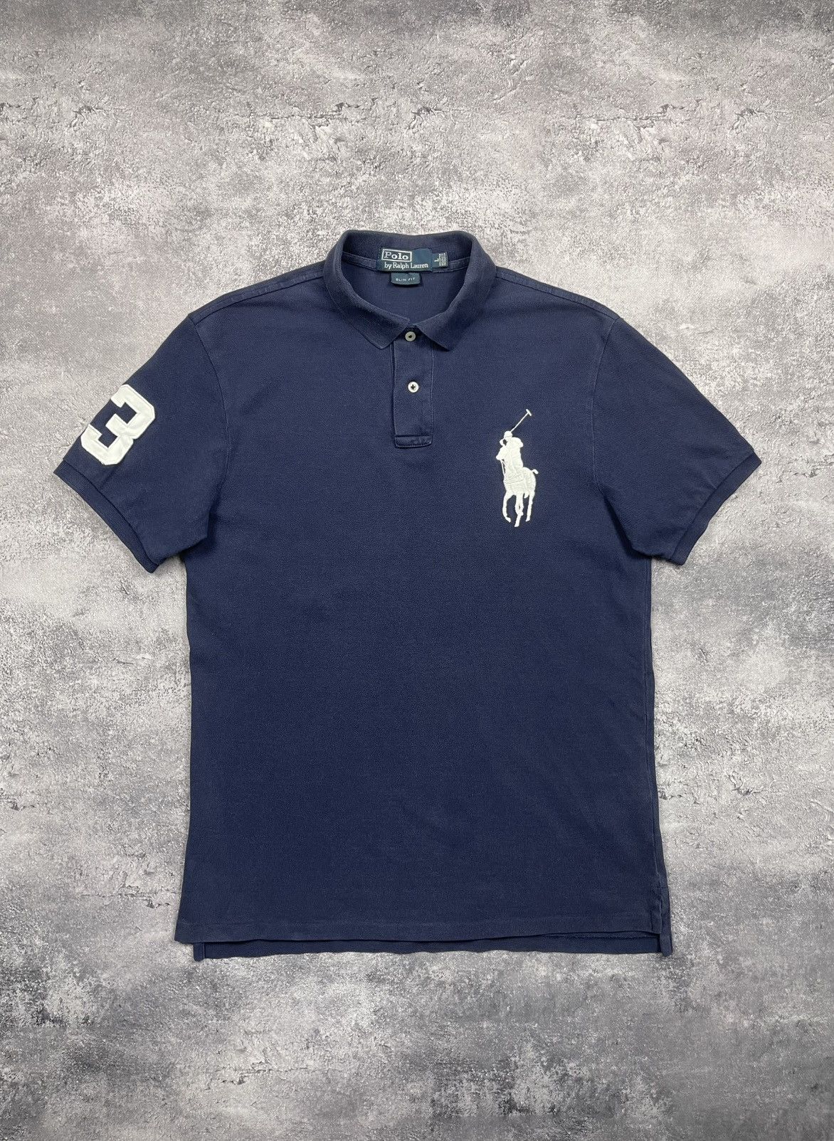 Polo Ralph Lauren Vintage Polo Ralph Lauren #3 Big Logo Polo T-Shirt PRL Y2K Size US L / EU 52-54 / 3 - 1 Thumbnail