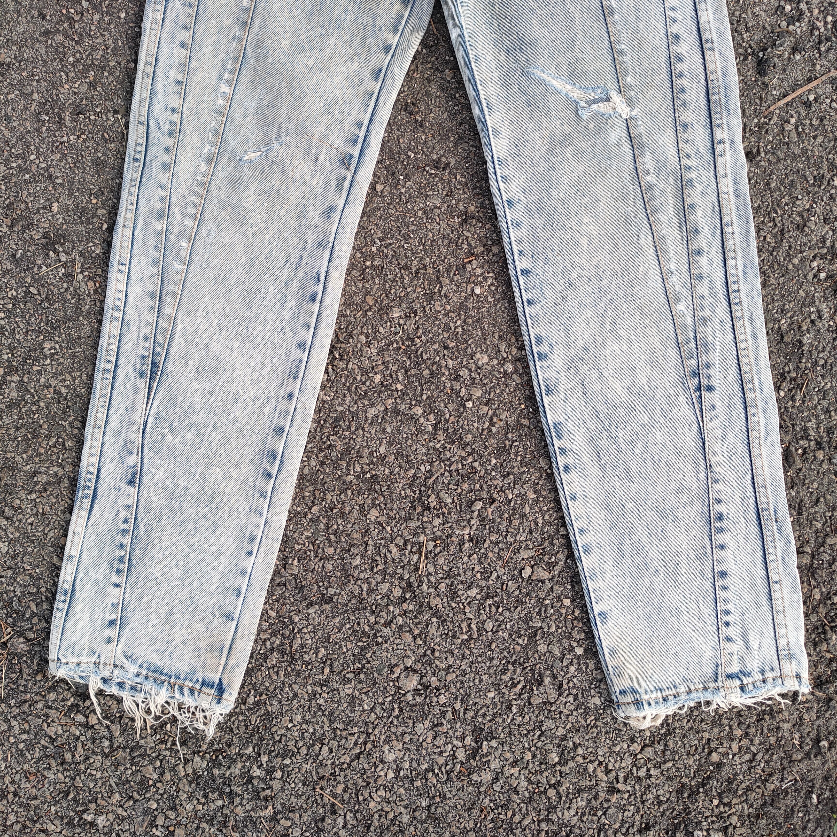 Japanese Brand × Jean × Vintage VINTAGE THREEPAL FADED RIPPED JEANS DENIM PANTS Size US 32 / EU 48 - 3 Thumbnail