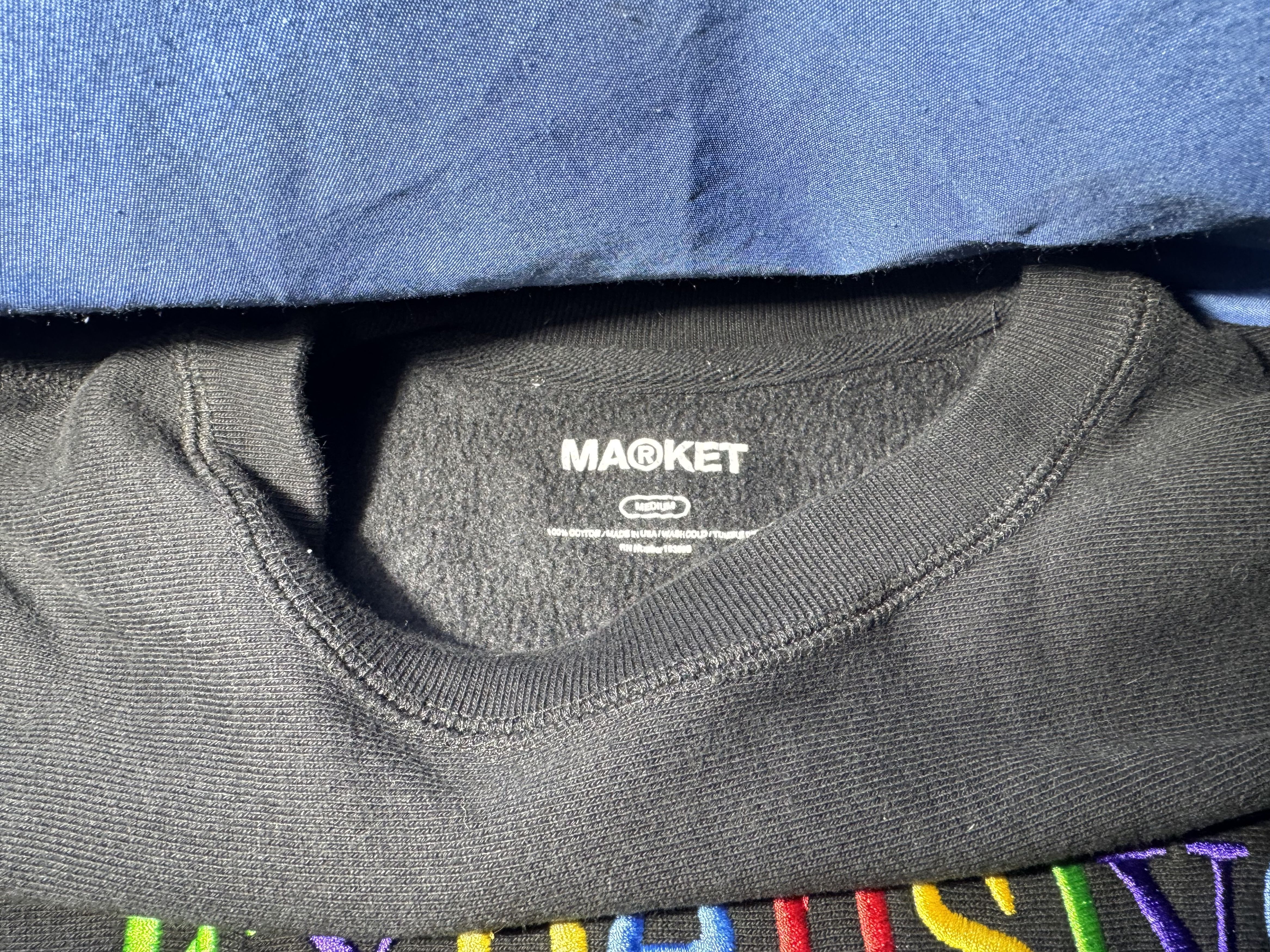 Market Chinatown market mystery box sweater "expensive shit" M Size US M / EU 48-50 / 2 - 4 Thumbnail