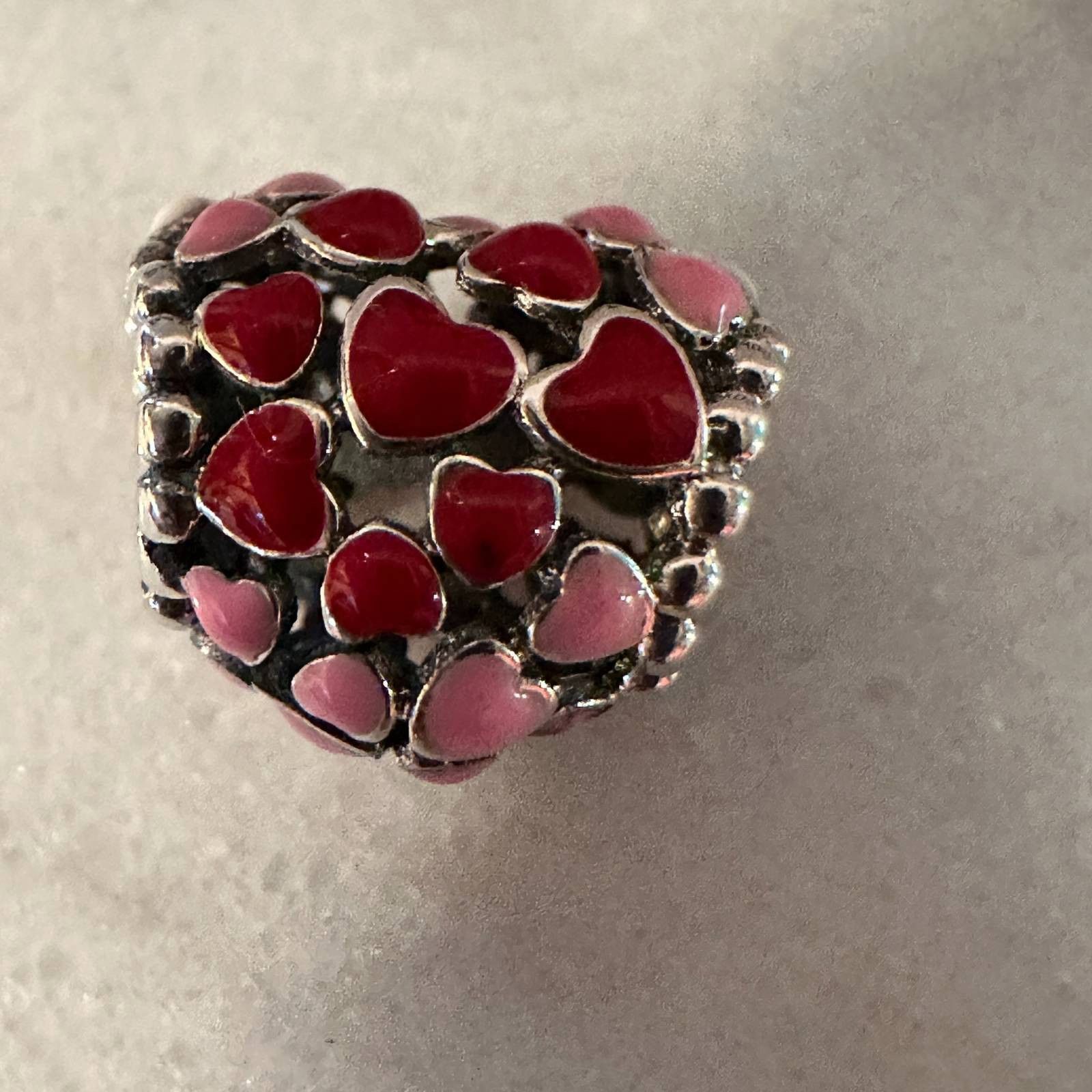 pandora Authentic PANDORA Burst of Love Heart Valentine Charm #79655 Size ONE SIZE - 3 Thumbnail