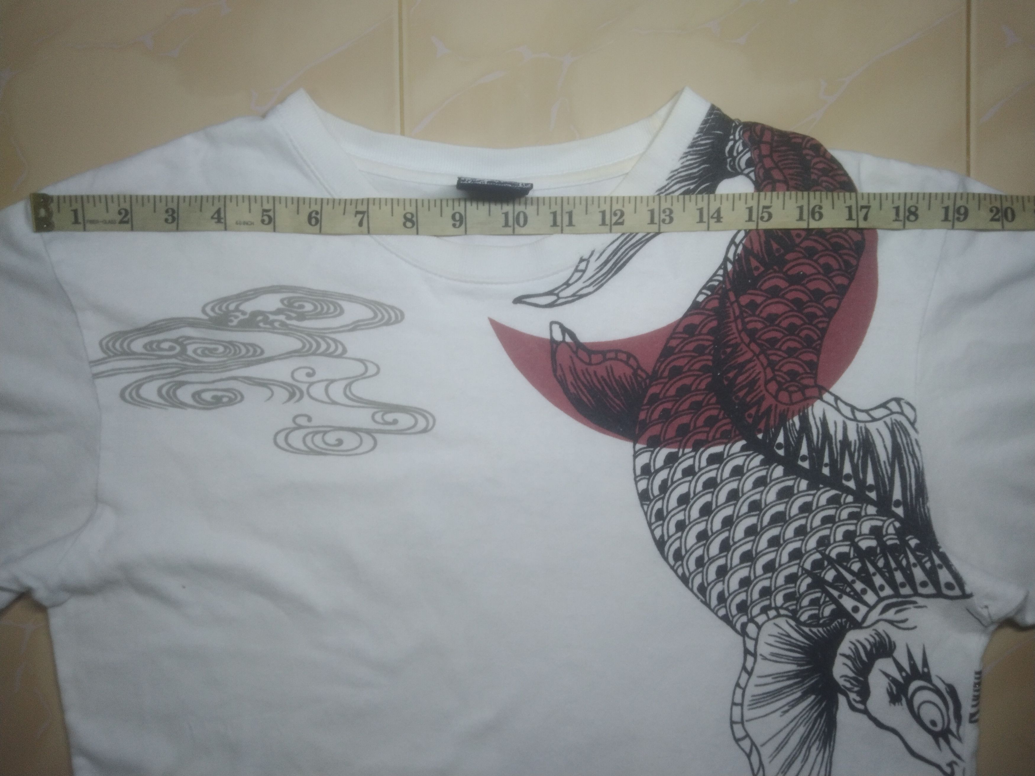 Japanese Brand Koi Carp Japanese t shirt Size US L / EU 52-54 / 3 - 12 Thumbnail