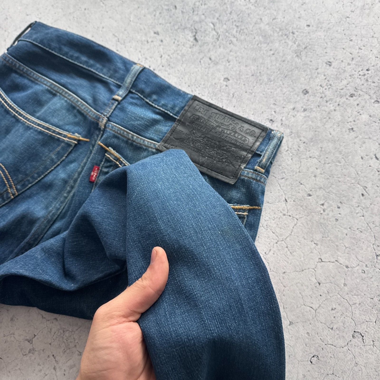 Levi's Levi’s Engineered Big Pocket Vintage Jeans Selvedge Pants Size US 30 / EU 46 - 17 Thumbnail
