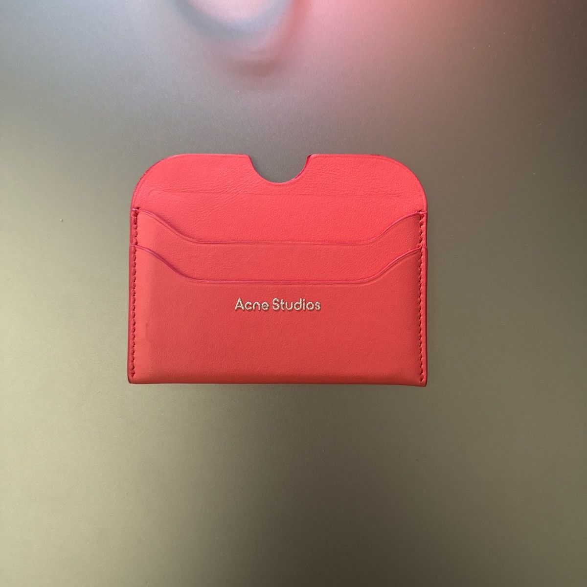 Acne Studios Hot Pink Acne Studios Card Holder Size ONE SIZE - 1 Thumbnail