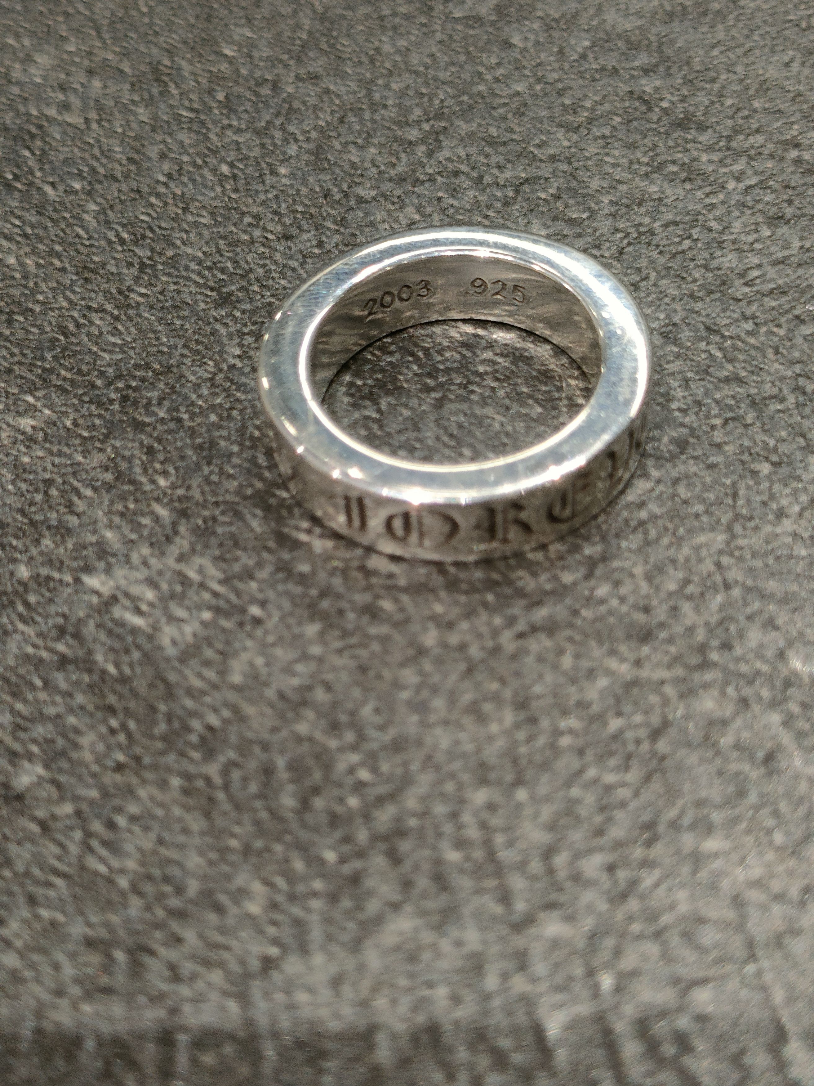 Chrome Hearts Chrome Hearts Silver Forever Ring Size ONE SIZE - 11 Thumbnail