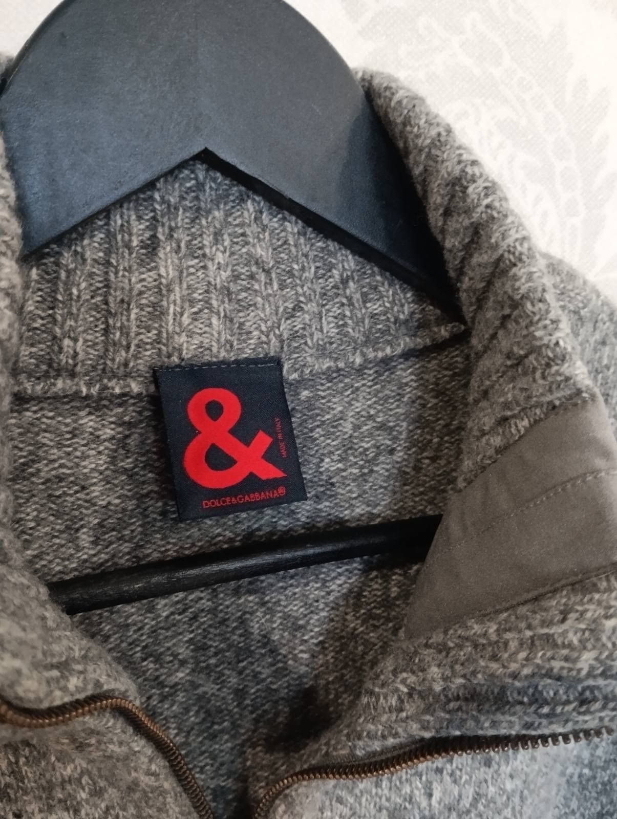 Dolce & Gabbana Dolce Gabbana gray wool sweater men L Size US L / EU 52-54 / 3 - 4 Thumbnail