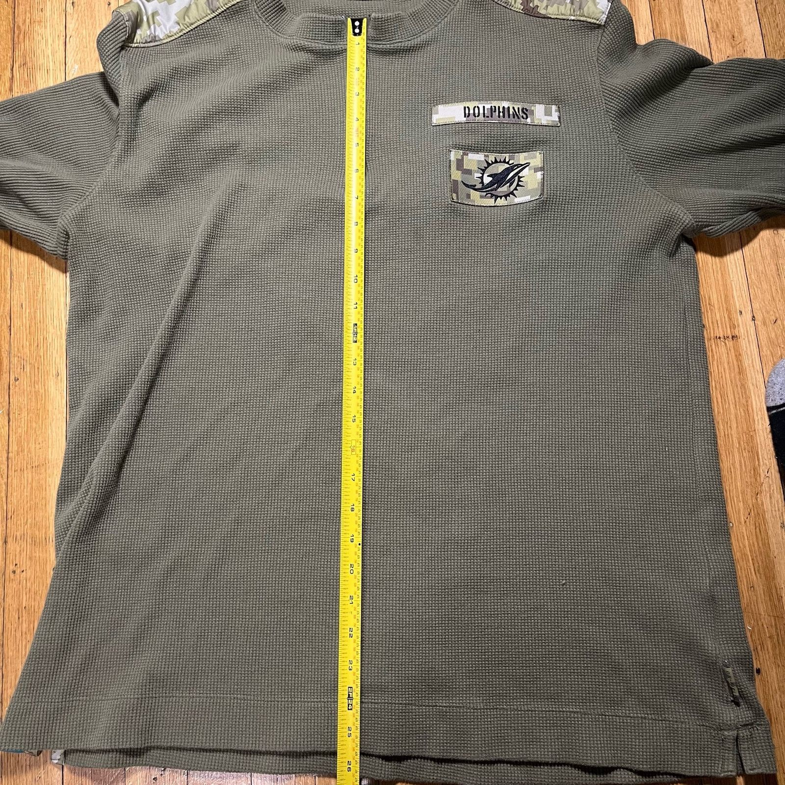 Nike Nike NFL Miami Dolphins 1/4 Zip Jacket Mens Thermal XL Size US XL / EU 56 / 4 - 7 Thumbnail