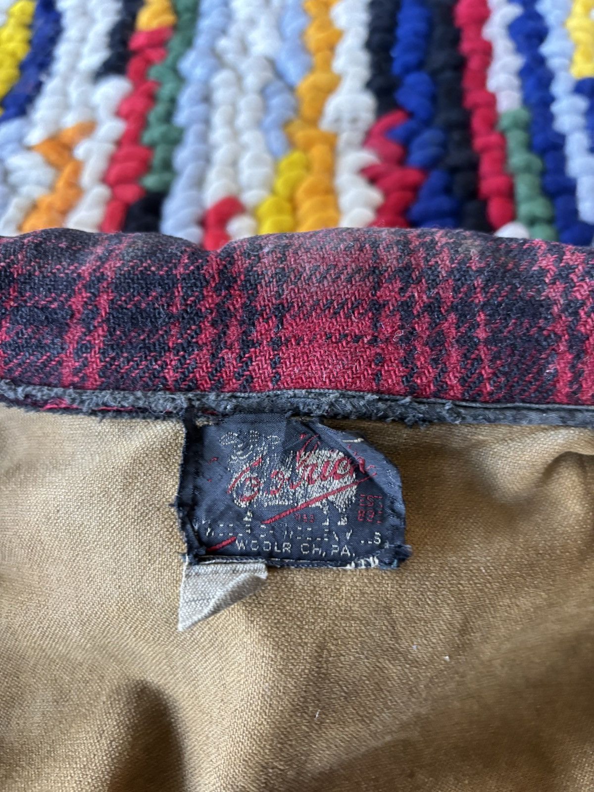 Woolrich Woolen Mills 1950s Woolrich Plaid Hunting Jacket Size US M / EU 48-50 / 2 - 6 Thumbnail