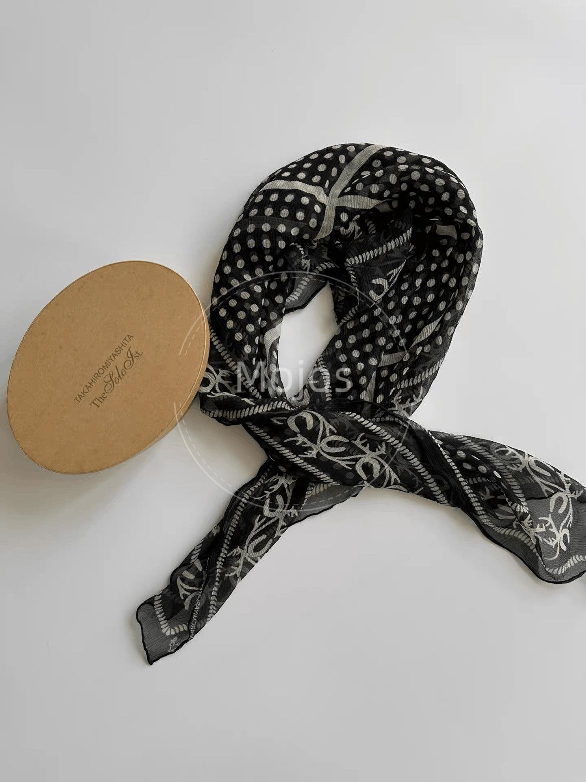 Takahiromiyashita the soloist Silk Scarf-2508