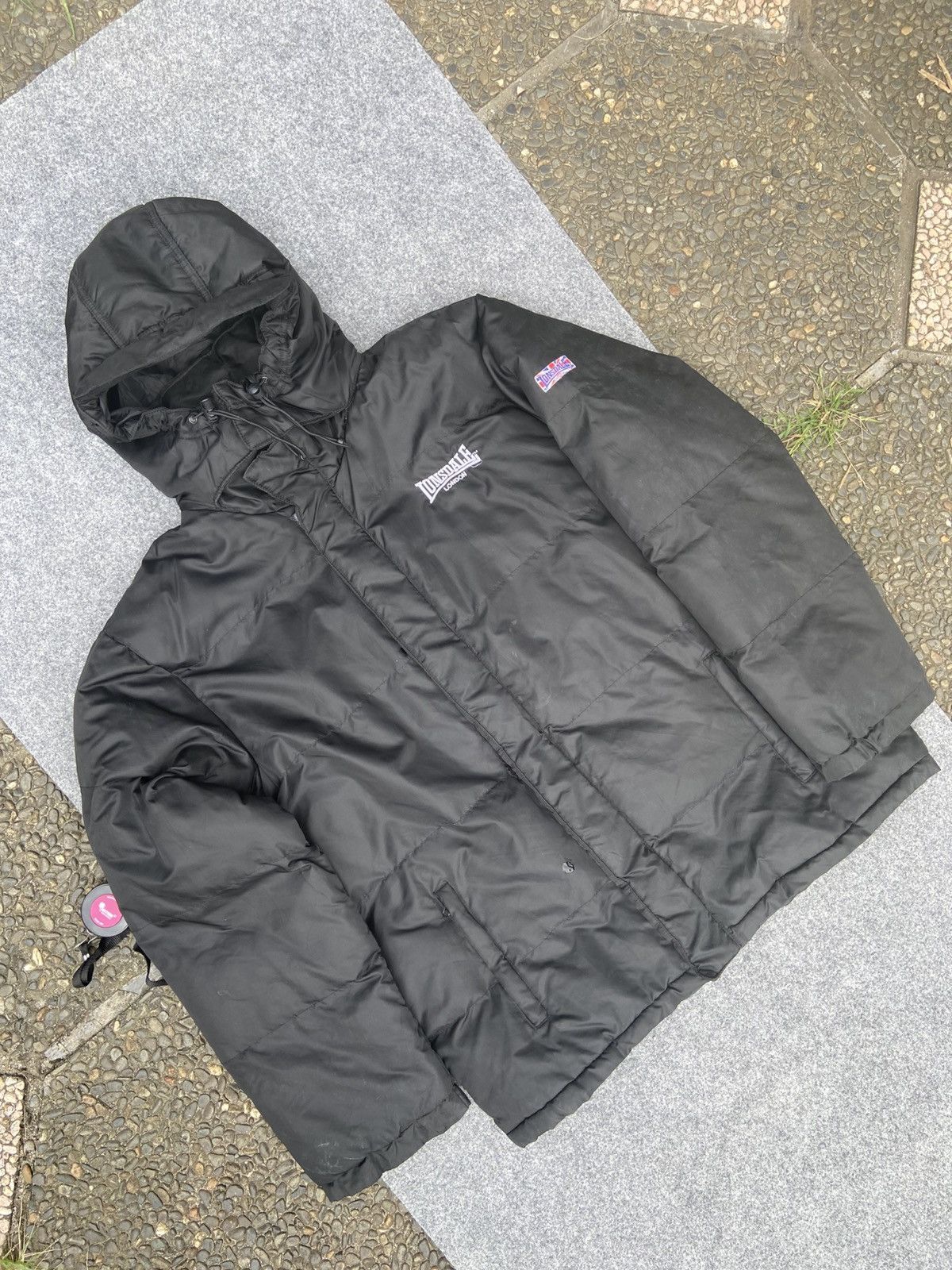 Lonsdale Lonsdale london big logo travor winter jacket 90s Size US XXL / EU 58 / 5 - 7 Thumbnail