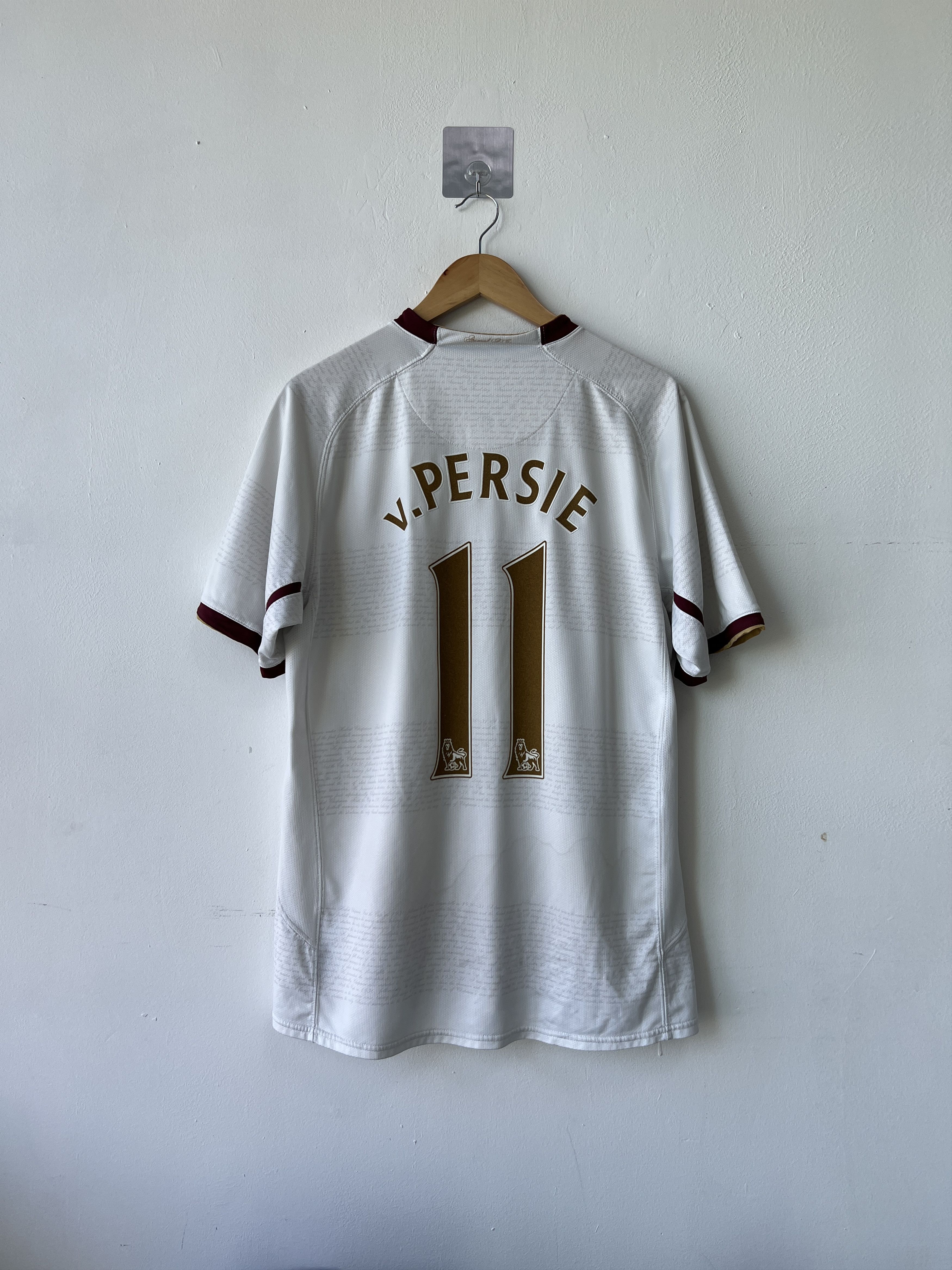 Nike (L) Arsenal 2007-08 Away Kit v. Persie #11 Size US L / EU 52-54 / 3 - 1 Thumbnail