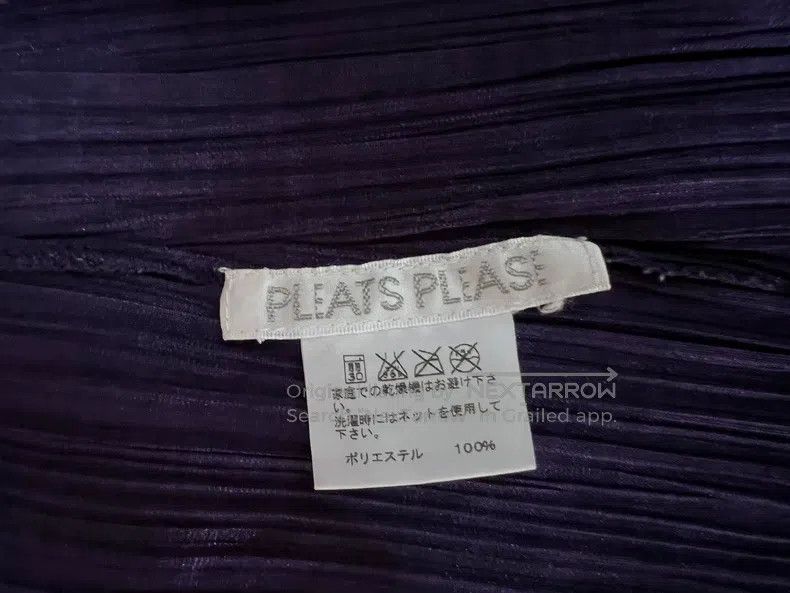 Issey Miyake Issey Miyake Purple Long Coat Size L / US 10 / IT 46 - 4 Thumbnail