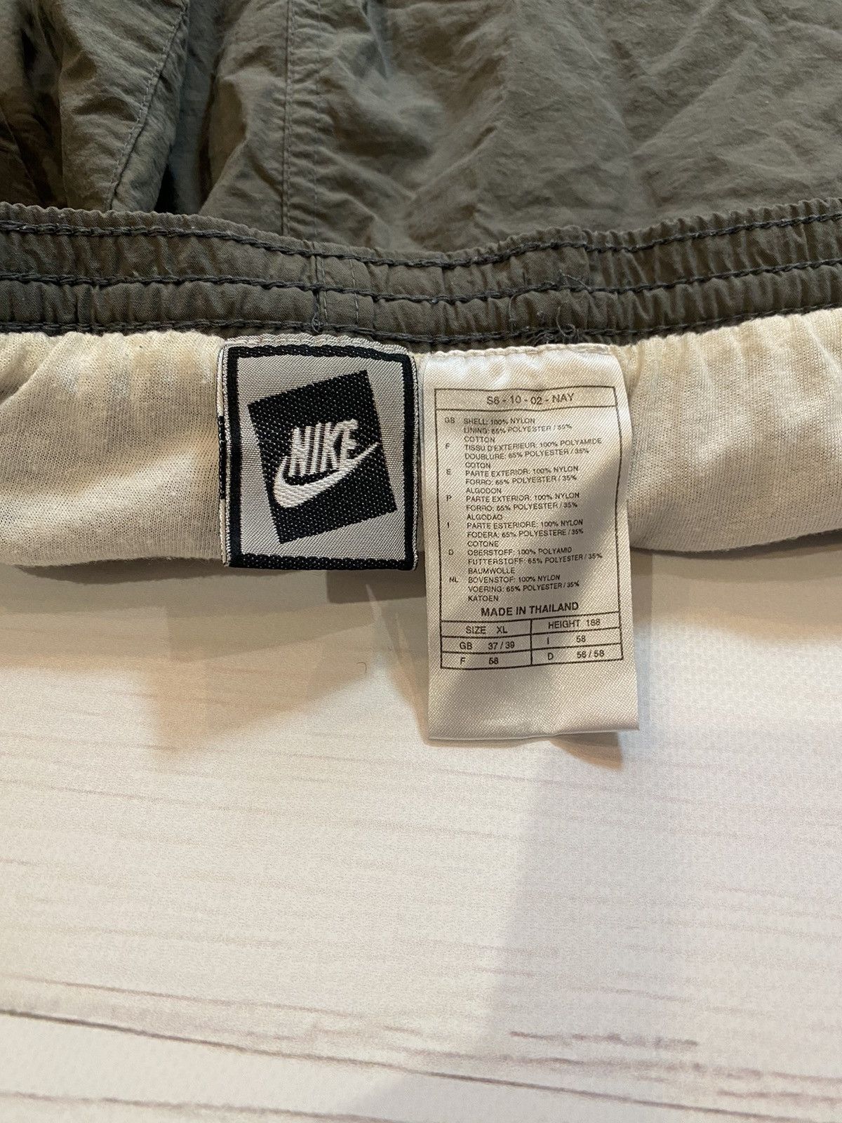 Nike × Vintage Vintage 90’s Nike y2k nylon shorts Size US 37 - 3 Thumbnail