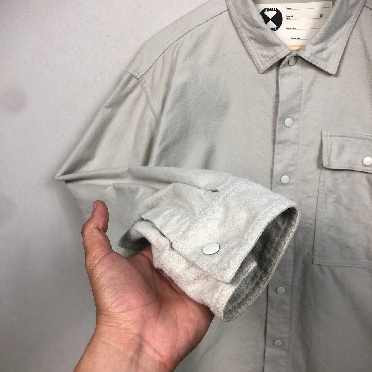 Final Home Vintage 90s Final Home Issey Miyake Snap Buttons Shirt Size US M / EU 48-50 / 2 - 6 Thumbnail