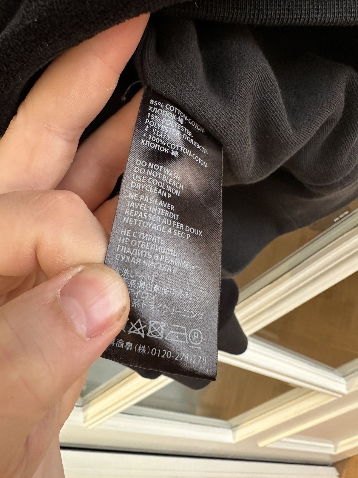 Haider Ackermann GRAIL Rare HA Double Layer Black Velvet Sweater *Last Drop* Size US M / EU 48-50 / 2 - 7 Thumbnail