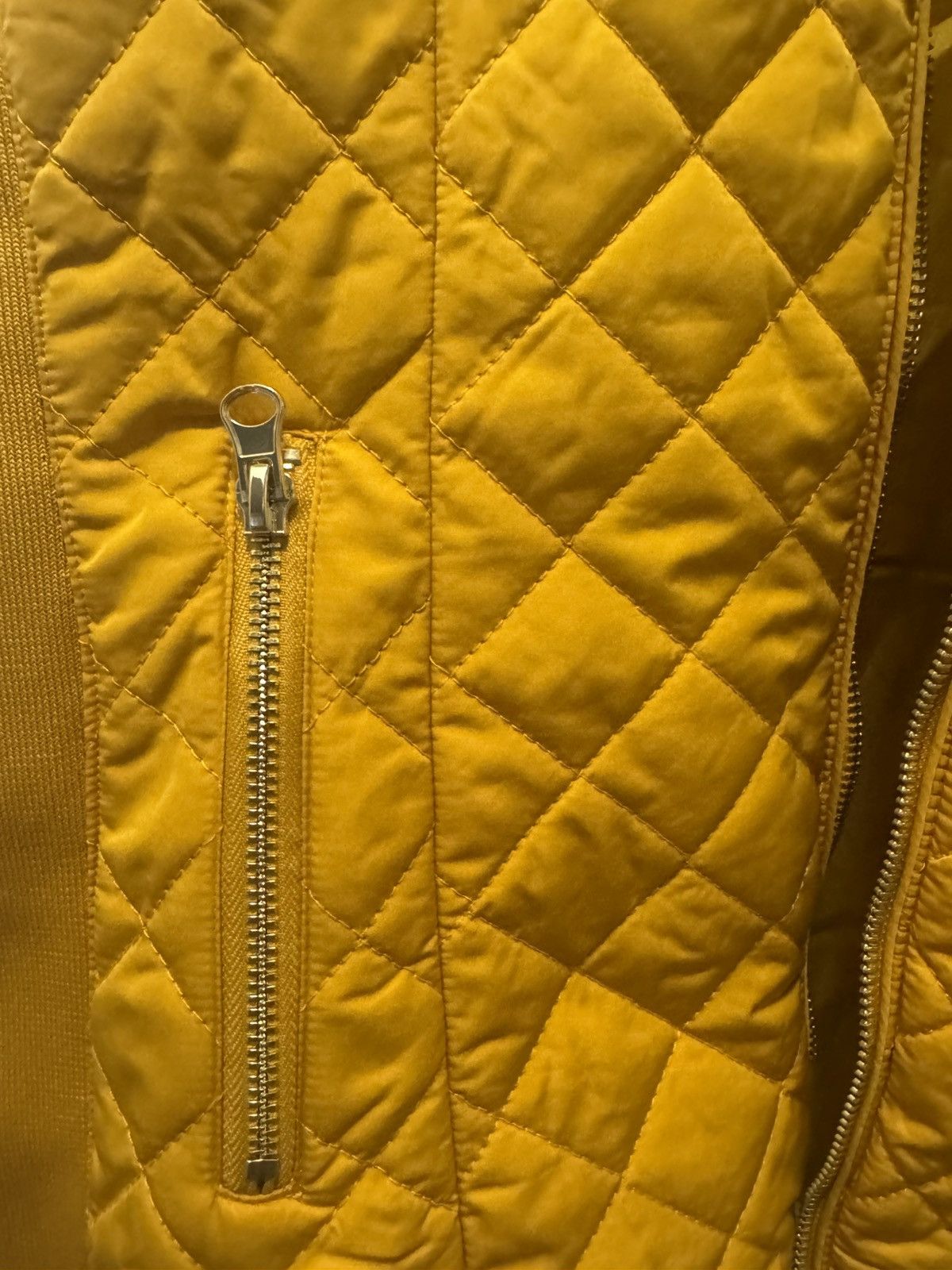 Other New York & Company Woman’s Mustard Quilted Vest Size M / US 6-8 / IT 42-44 - 5 Thumbnail