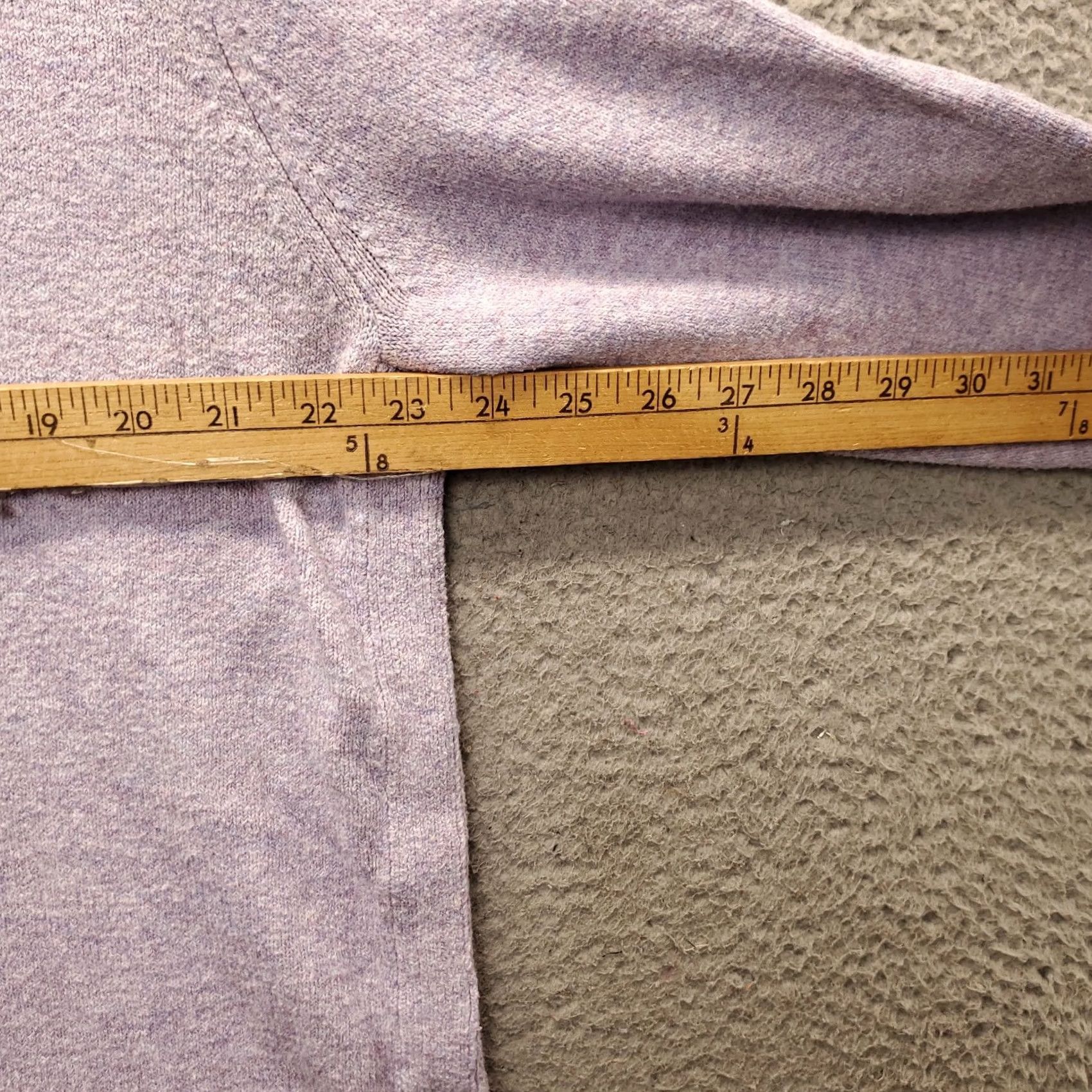 J. Jill J. Jill Sweater Womens Size M Purple Knit Oversized Crew Neck Pullover Size M / US 6-8 / IT 42-44 - 4 Thumbnail