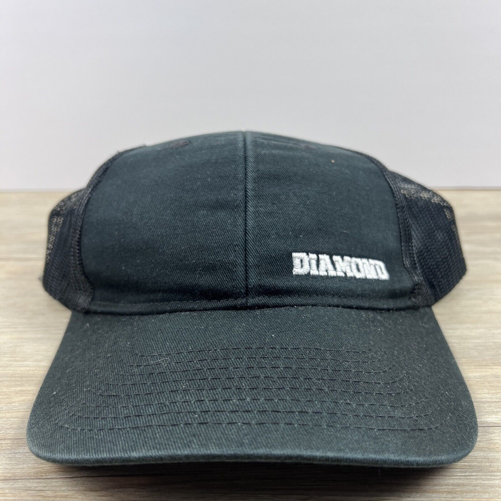 Other Diamond Hat Diamond Snapback Hat Black Adjustable Hat Adult Size ONE SIZE - 3 Thumbnail