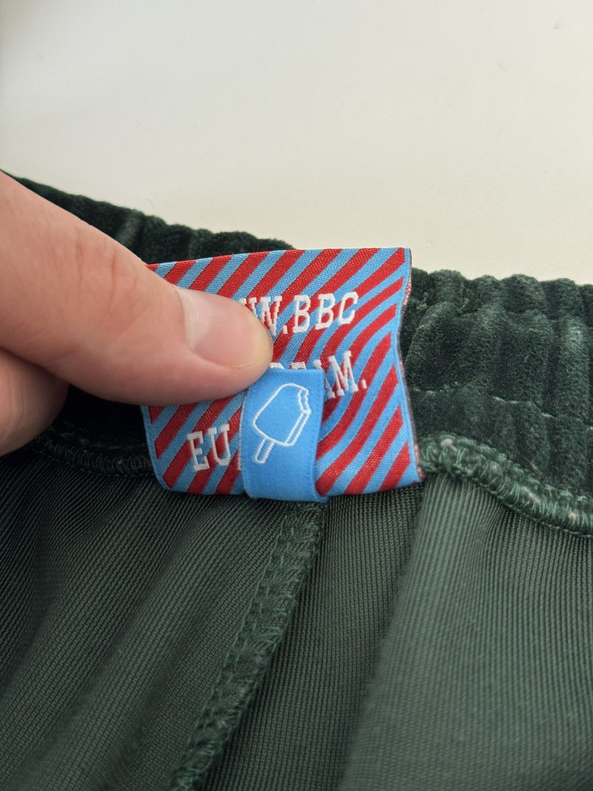 Billionaire Boys Club Billionaire Boys Club ICE CREAM Velour Track Pants Green Size US 34 / EU 50 - 13 Thumbnail