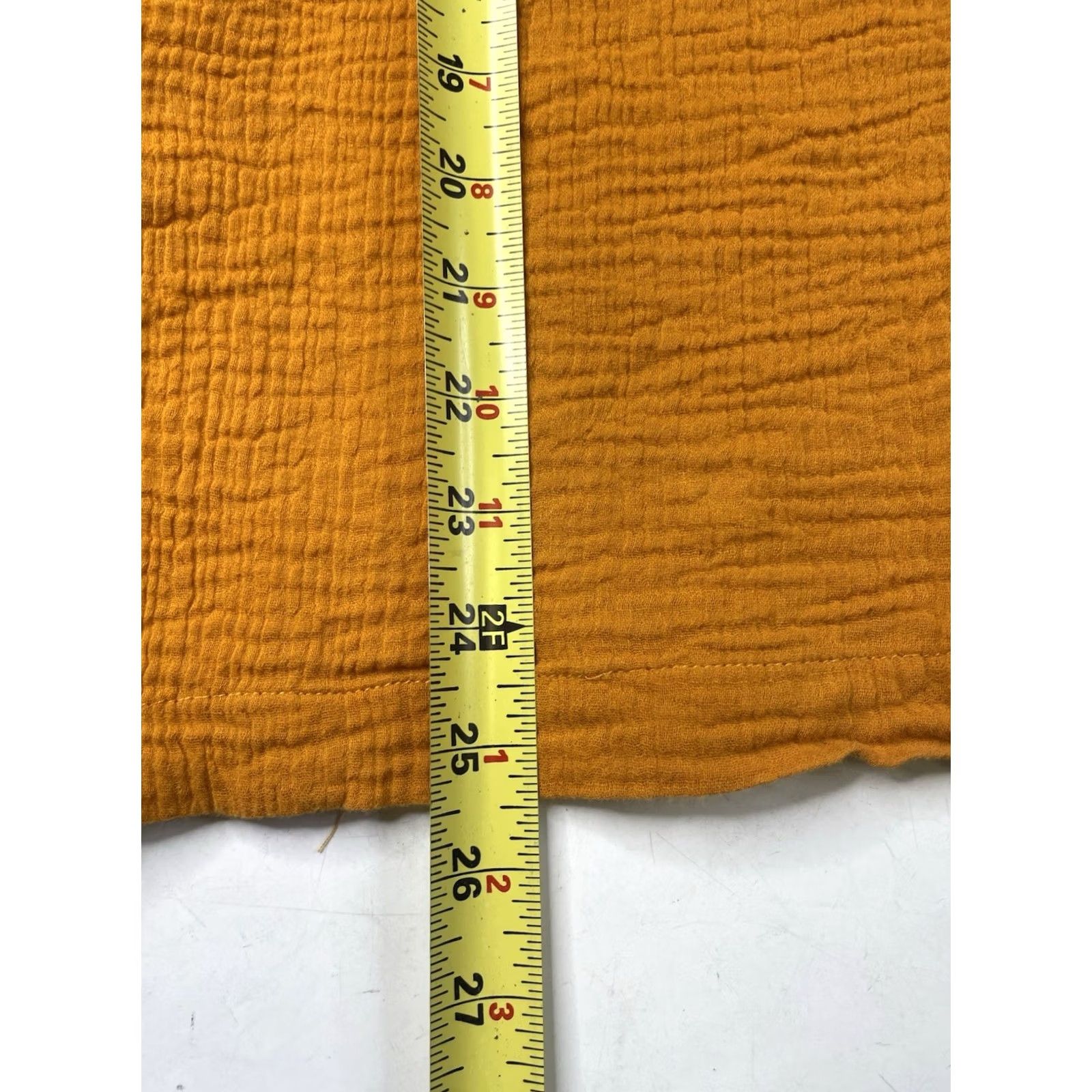 Saturdays NYC Saturdays NYC Marco Camp-Collar Cotton-Gauze Shirt Orange Mens Medium Size US M / EU 48-50 / 2 - 5 Thumbnail