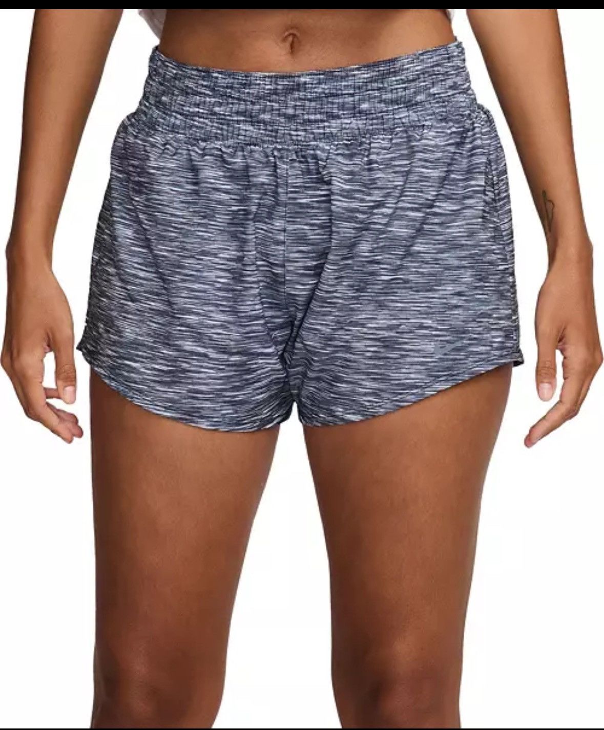 Nike New nike womens tempo brief lined running shorts Mid Rise 3” Size 26" / US 2 / IT 38 - 3 Thumbnail
