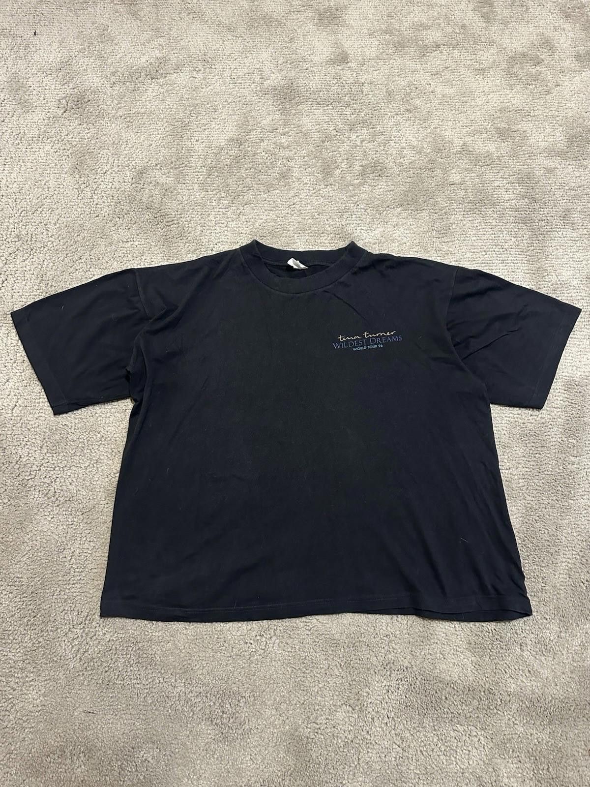 The Unbranded Brand Tina Turner Wildest Dreams World Tour 96 T-Shirt (XL) Size US XL / EU 56 / 4 - 1 Thumbnail