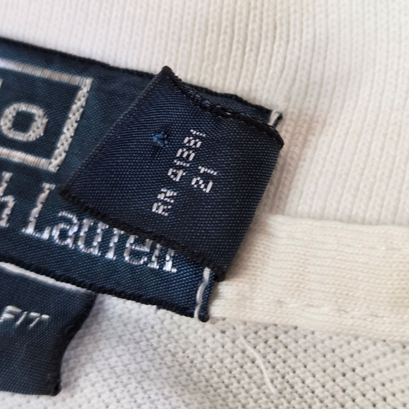 Polo Ralph Lauren Polo Ralph Lauren Custom Fit White Polo XL Size US XL / EU 56 / 4 - 4 Thumbnail