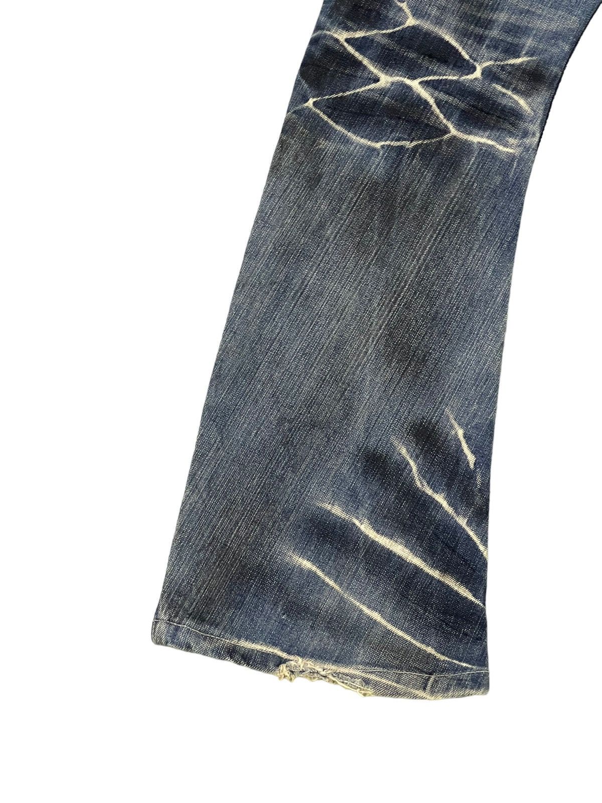BUFFALO BOBS Flare Jeans Johnny Wolf Curv Leg Distress Low Rise Slim 8🟦1 Size US 30 / EU 46 - 15 Thumbnail