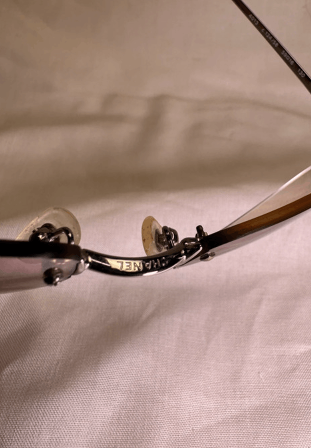 Chanel CHANEL Sunglasses 4013 Rimless Rhinestone Vintage 4017 Size ONE SIZE - 5 Thumbnail