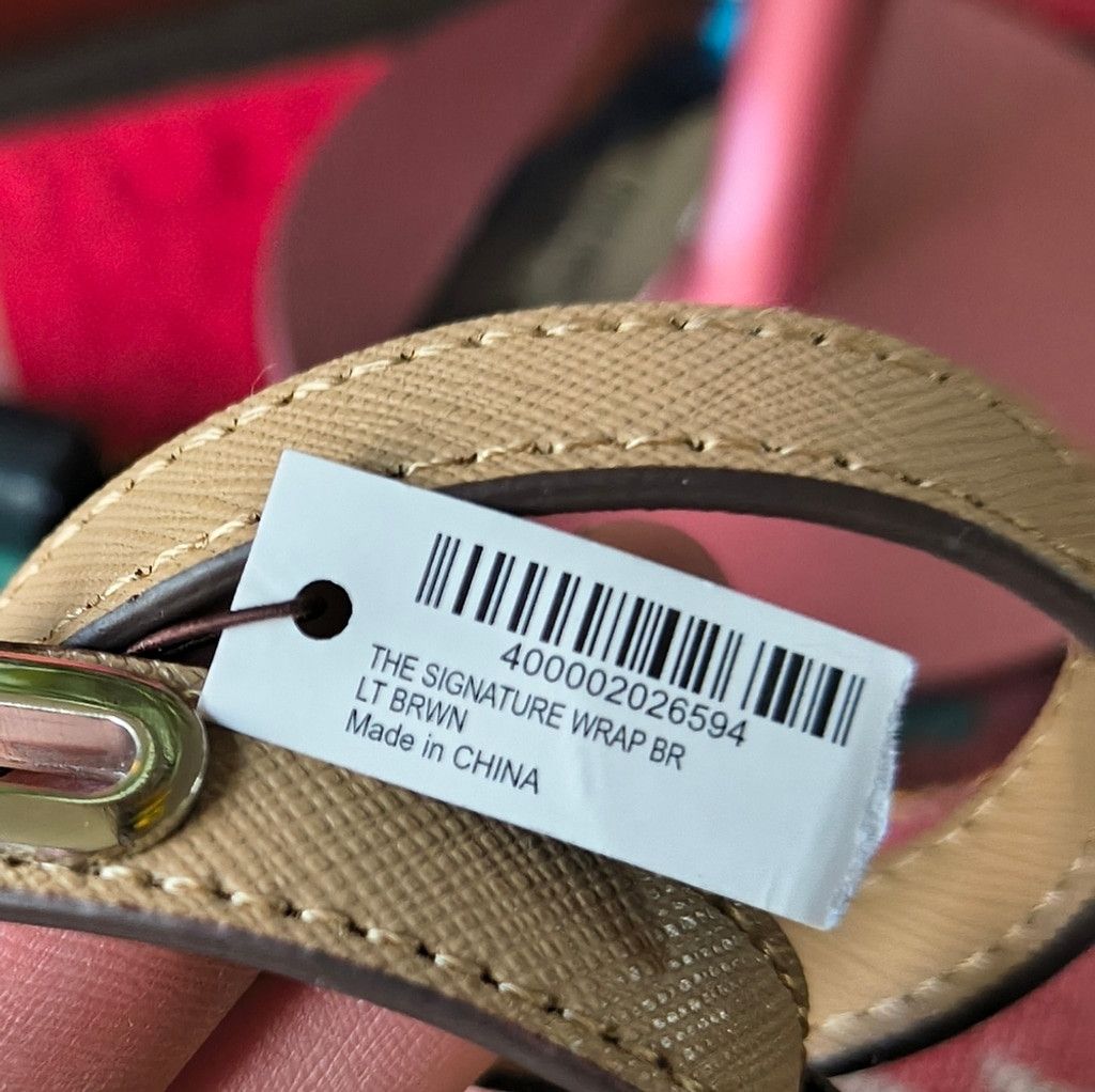 Henri Bendel Henri Bendel Leather Wrap Bracelet with Silver Accents NWT Size ONE SIZE - 2 Thumbnail