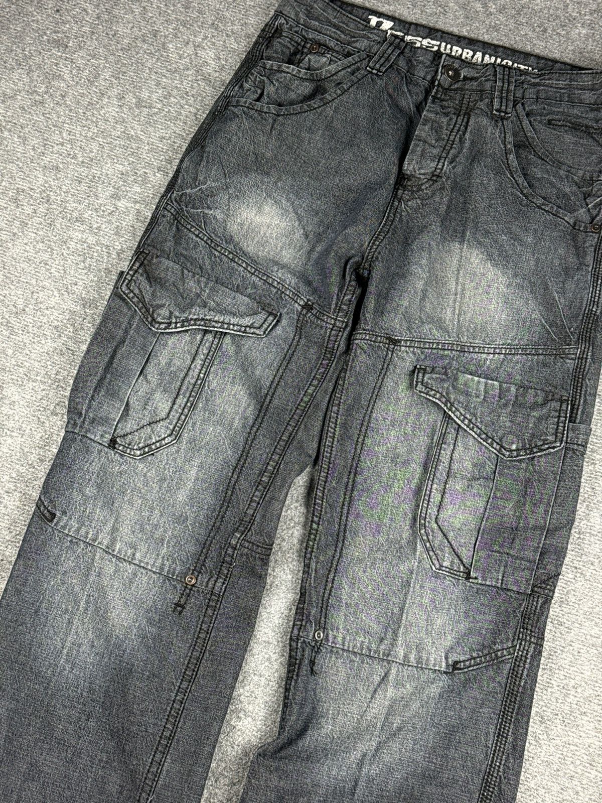 Japanese Brand Vintage Japanese brand Baggy denim y2k Size US 30 / EU 46 - 2 Thumbnail