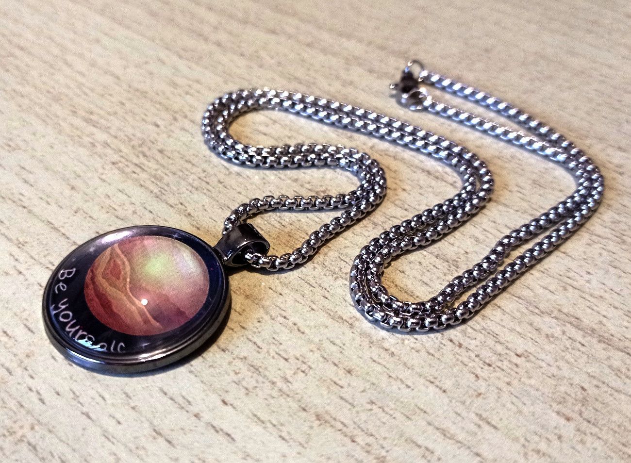 Hysteric Glamour × Japanese Brand × Vintage Punk Shine Planet Mars Sliver Universe Necklace Size ONE SIZE - 2 Thumbnail