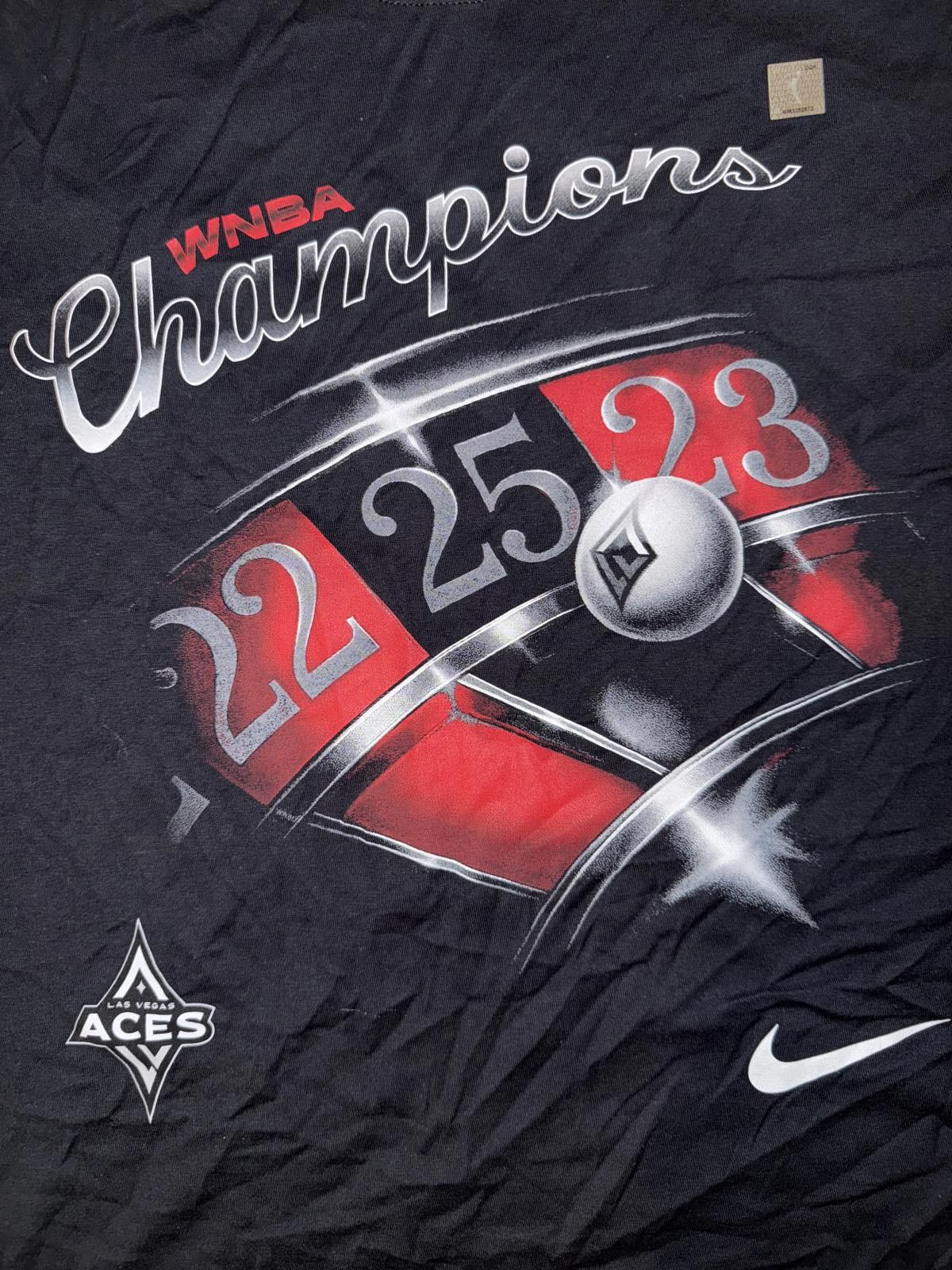 Nike Nike Adult Unisex Las Vegas Casino Aces WNBA T-Shirt Size US XXL / EU 58 / 5 - 4 Thumbnail