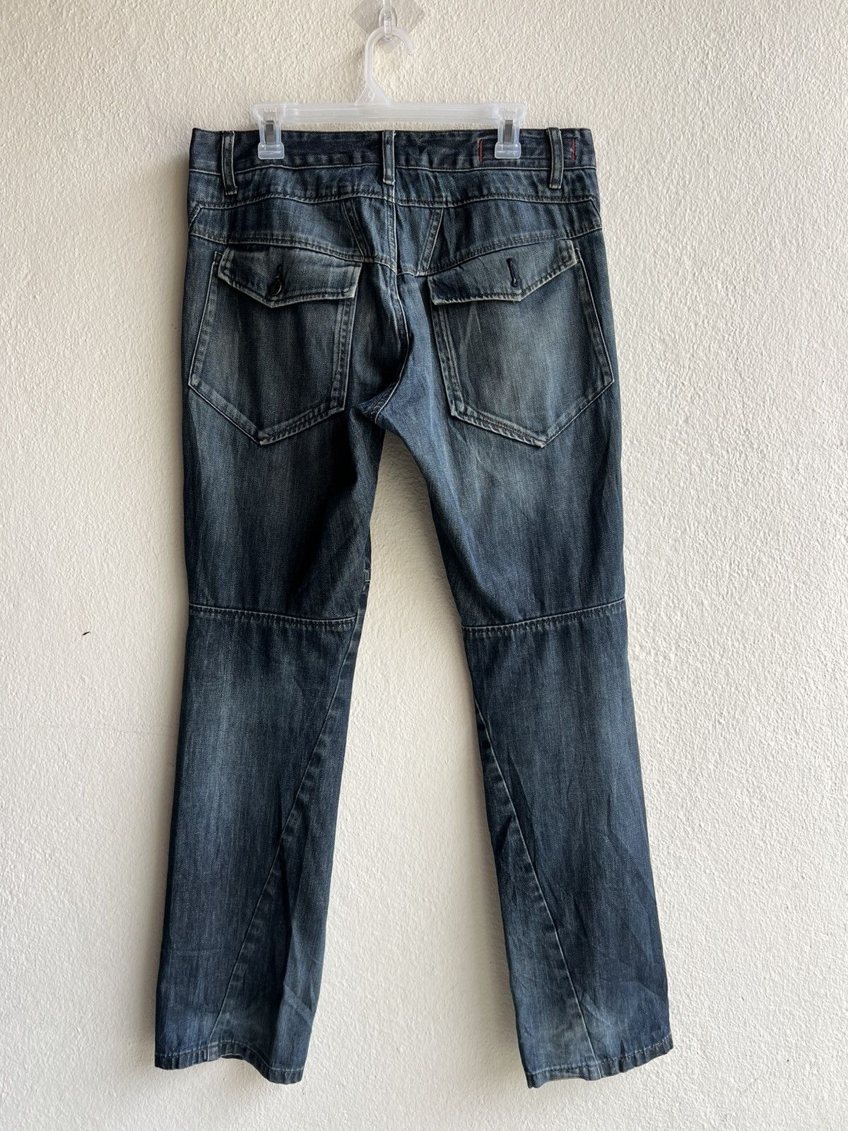 Marithe + Francois Girbaud Vintage Y2K Marithe Francois Girbaud Mud Denim Jeans Size US 32 / EU 48 - 24 Thumbnail