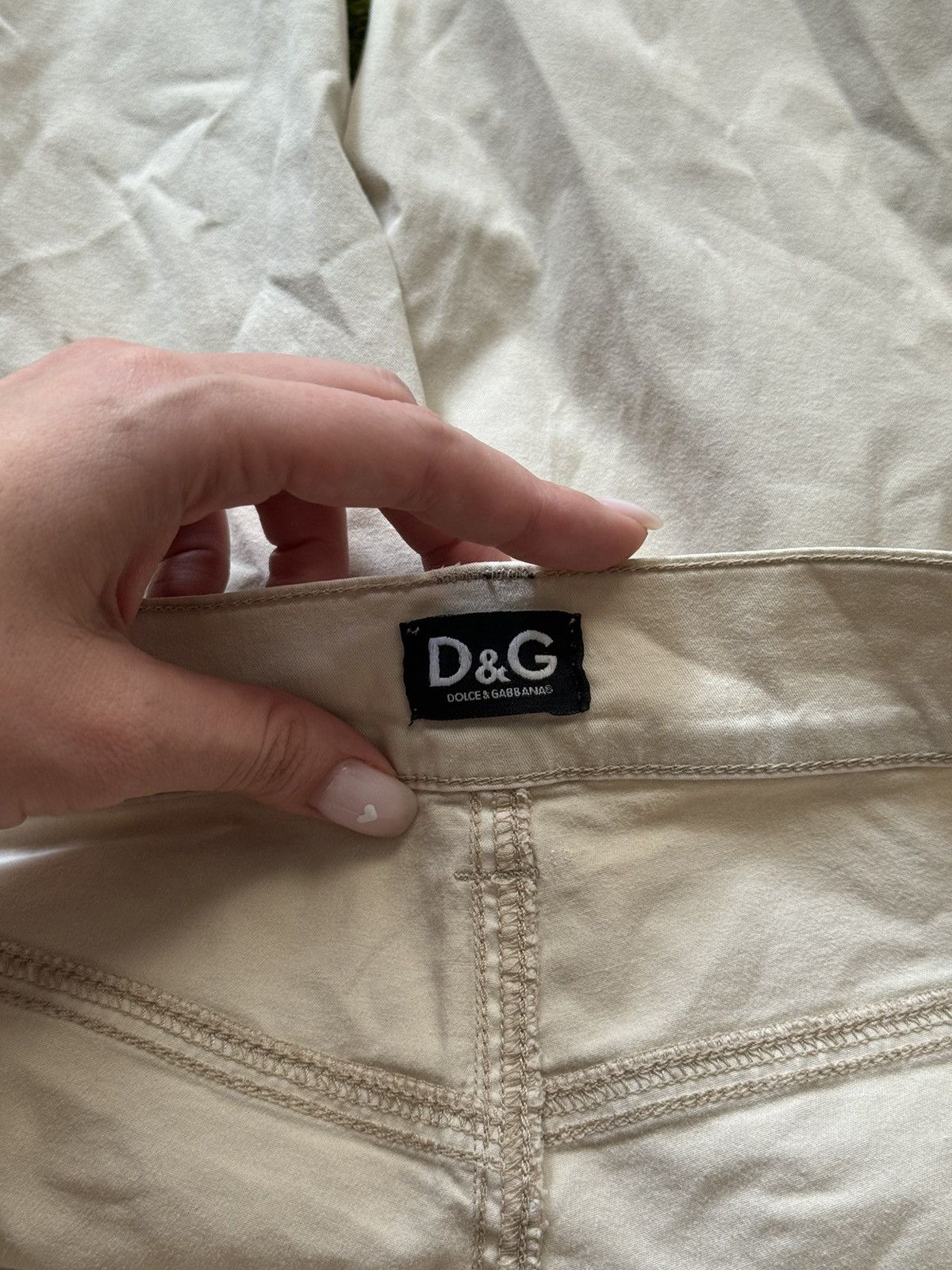 Designer × Dolce & Gabbana Dolce & Gabbana D&G minimalist capri pants Size 32" / US 10 / IT 46 - 5 Thumbnail