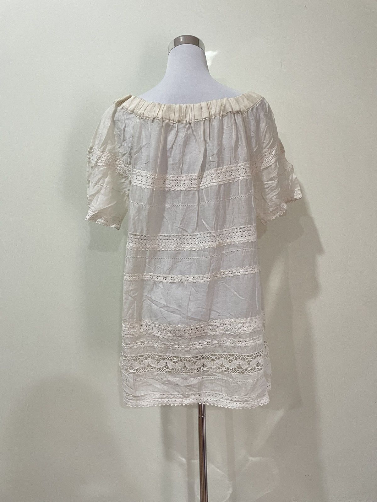 TWINSET Twin-Set Simona Barbieri Mesh Dress with Ruffle Size S / US 4 / IT 40 - 2 Thumbnail